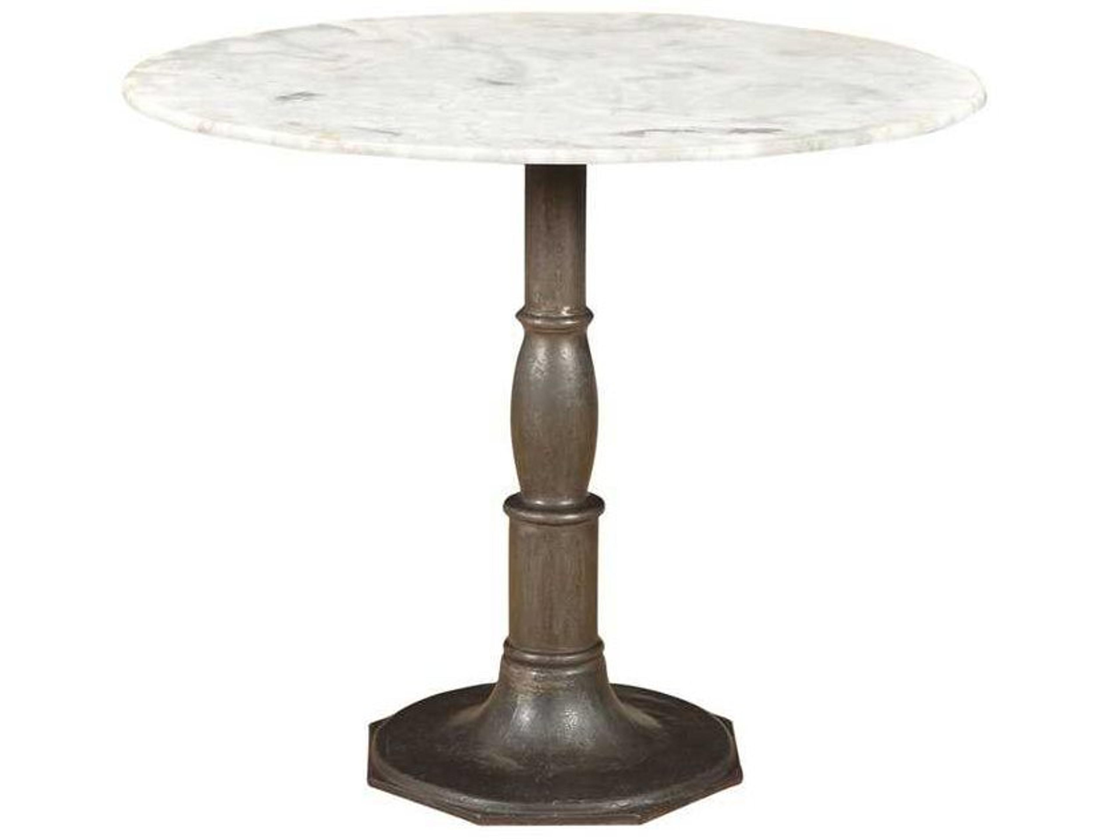 Globetrotter Lucy Round Marble Dining Table