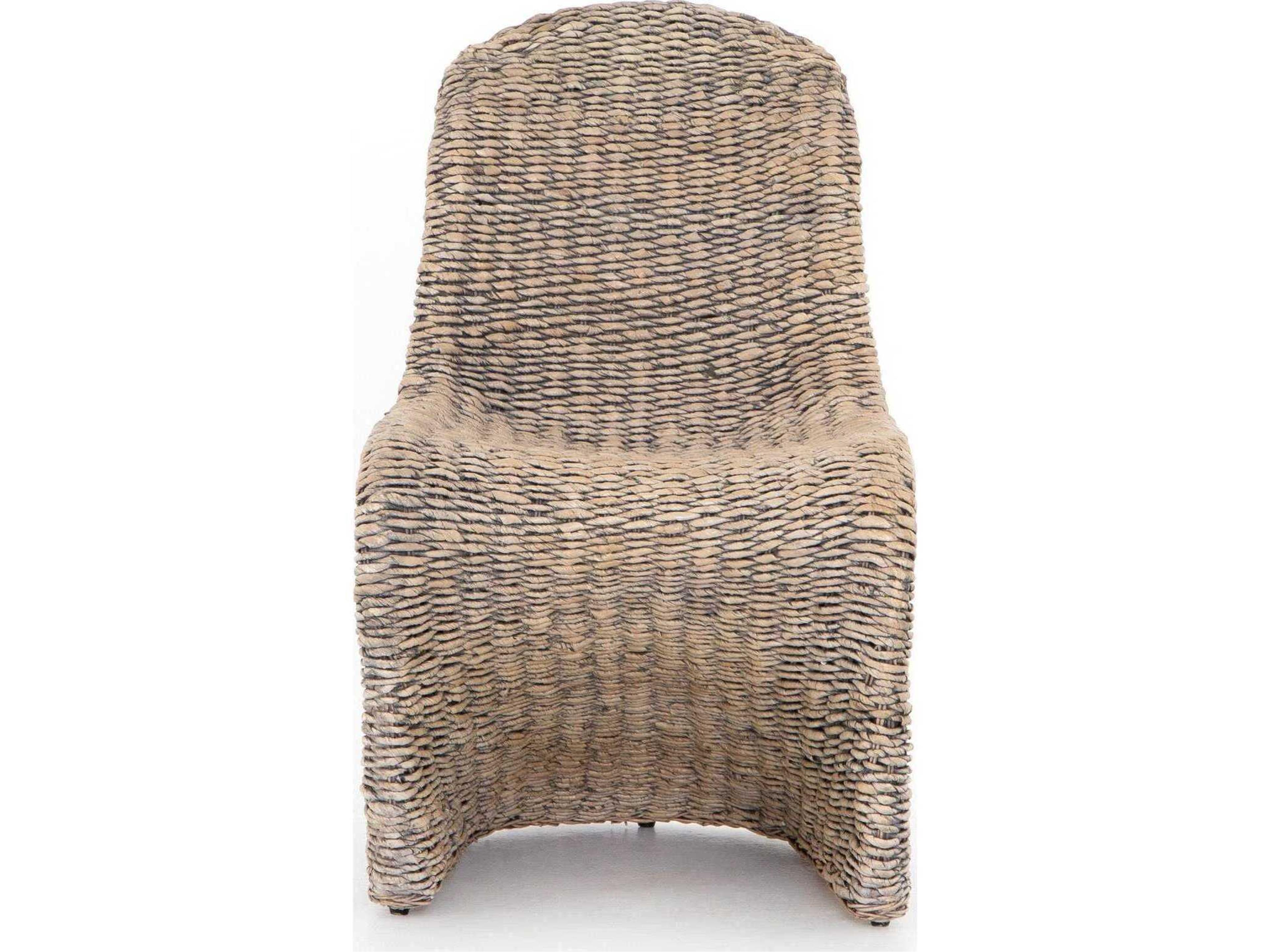 Four Hands Grass Roots Portia Gray Side Dining Chair