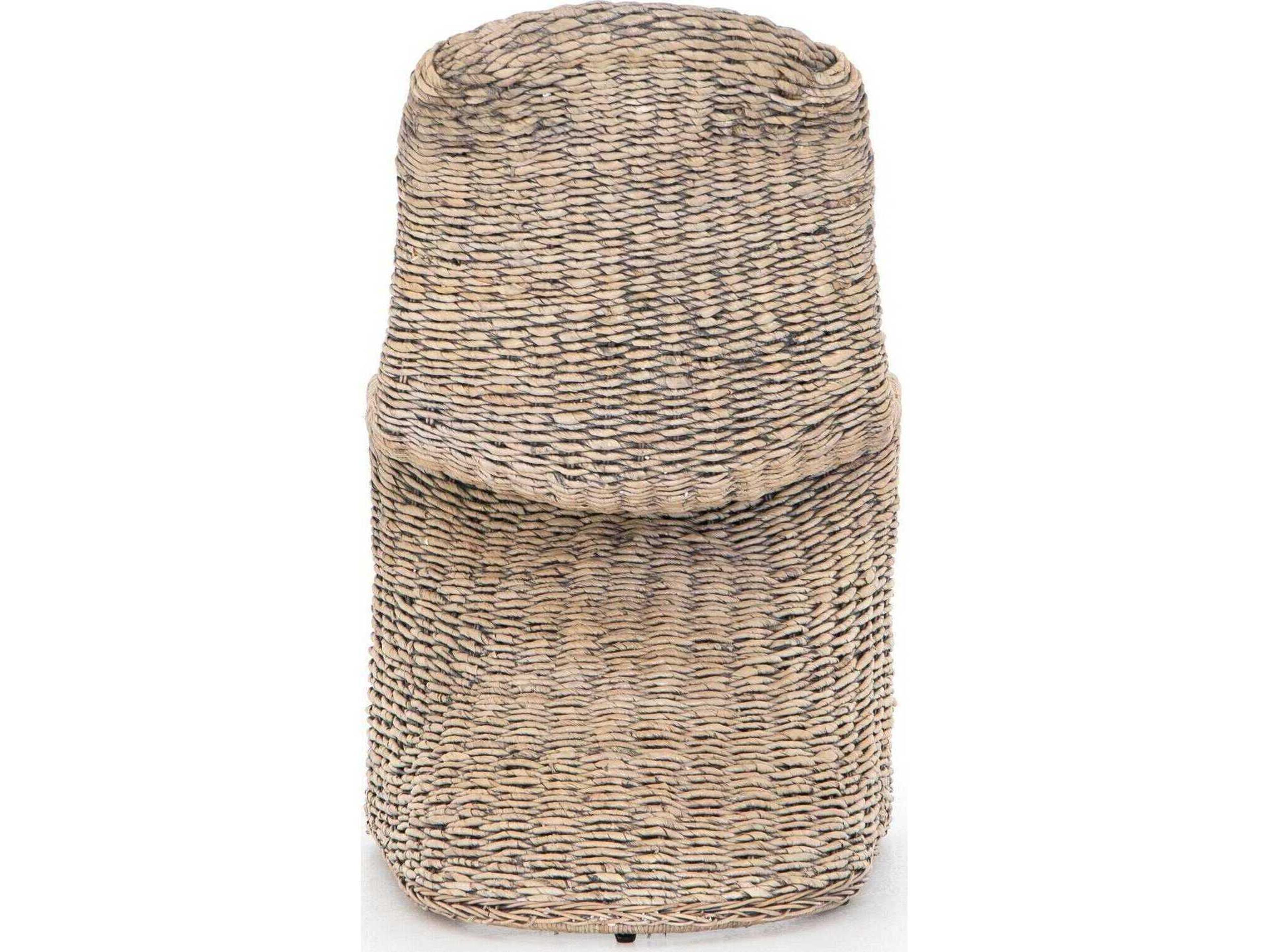 Four Hands Grass Roots Portia Gray Side Dining Chair
