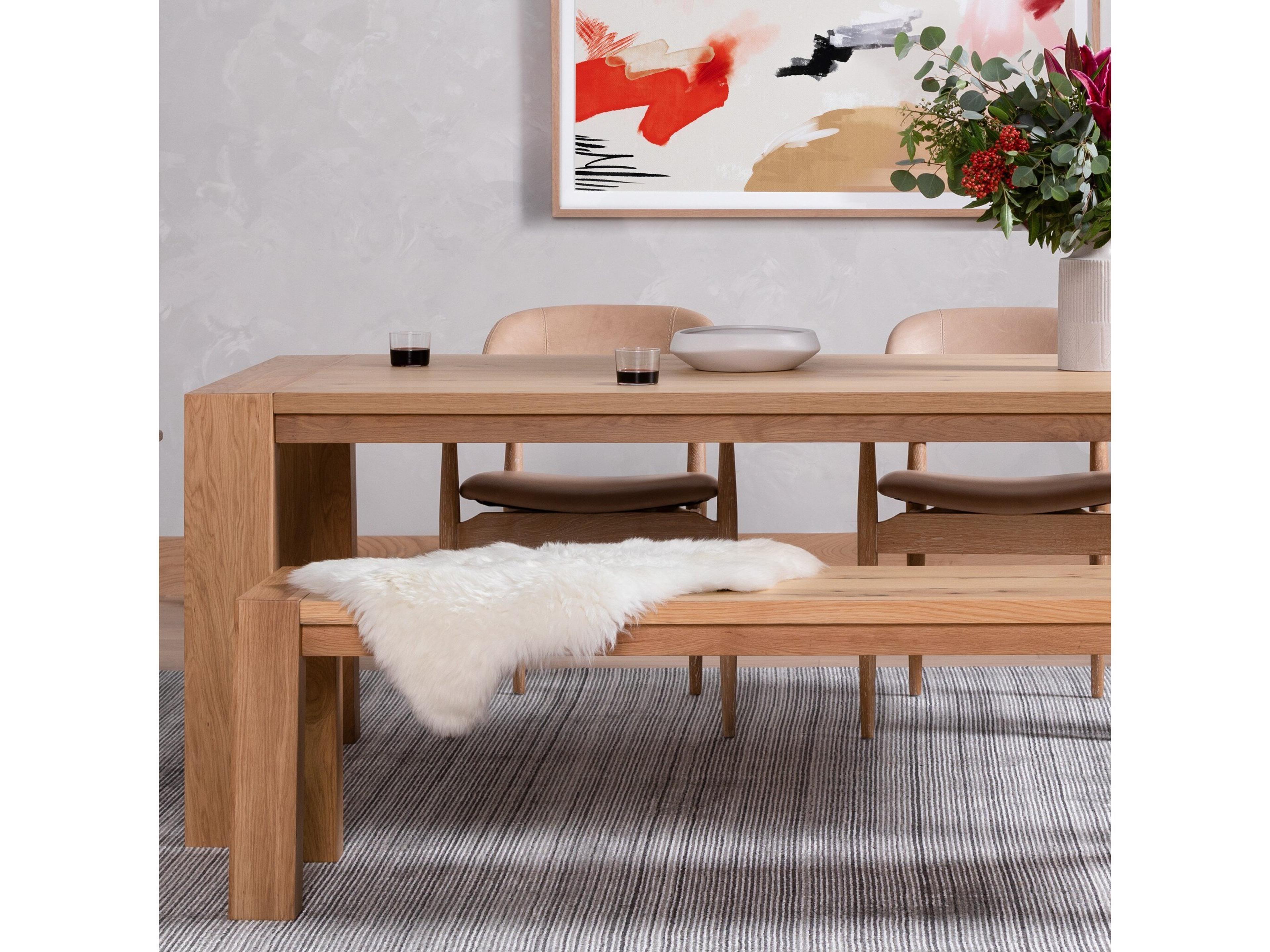 Four Hands Mateo Lalo Lambskin Throw Cream