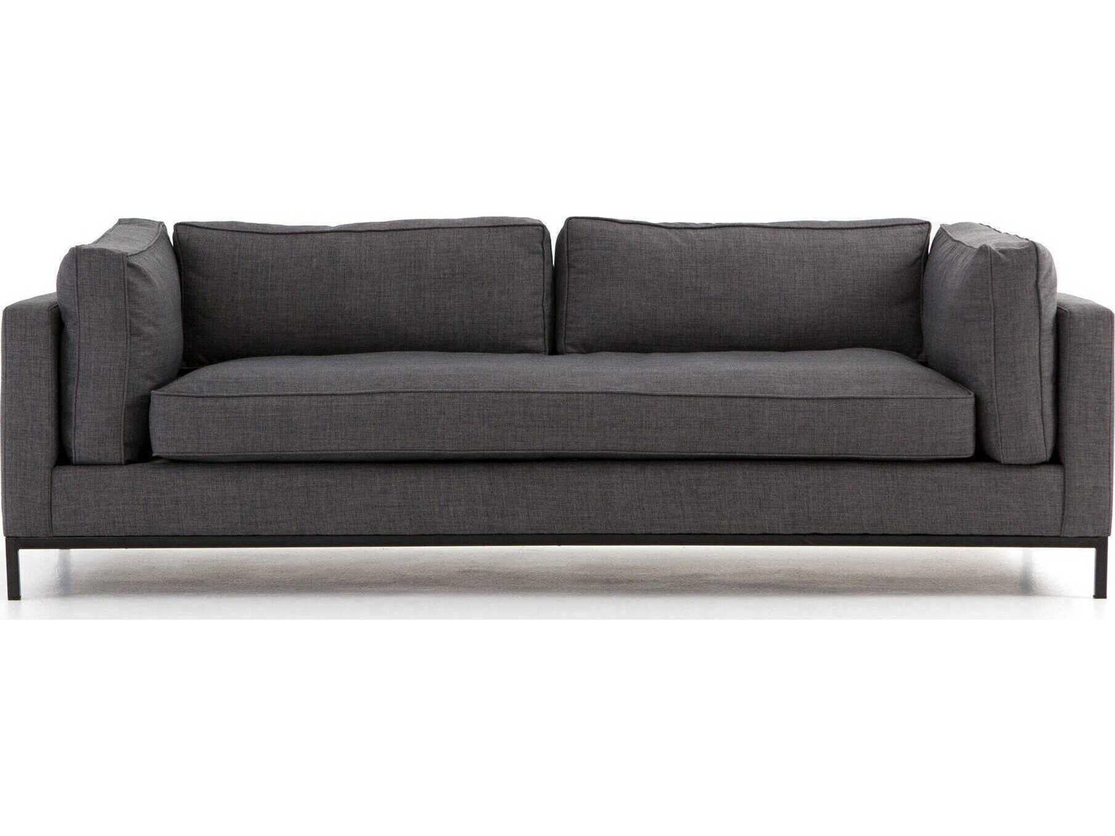 Four Hands Atelier Gray Upholstered Sofa