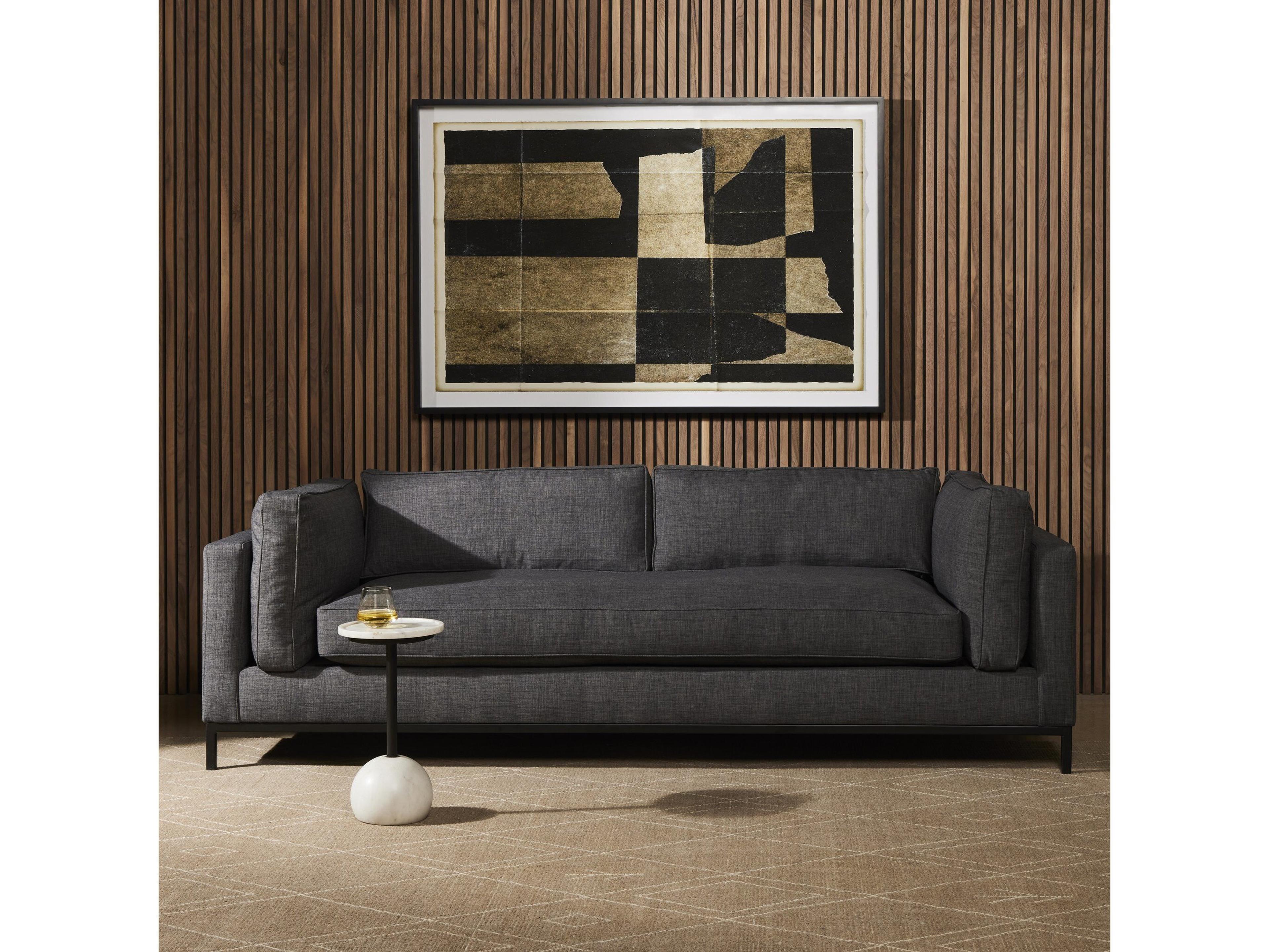 Four Hands Atelier Gray Upholstered Sofa