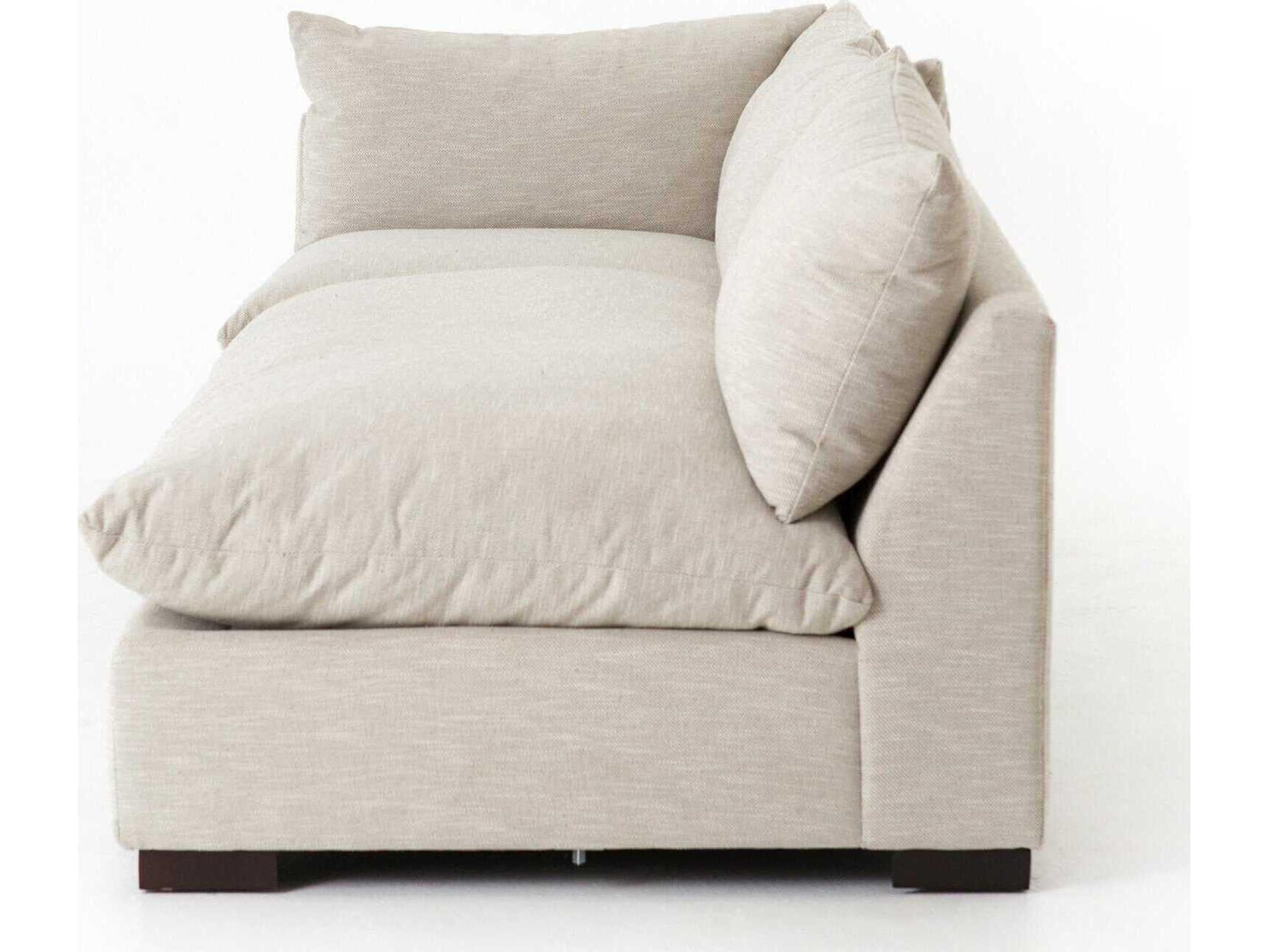 Four Hands Atelier Grant 3 - Piece Beige Upholstered Sectional Sofa