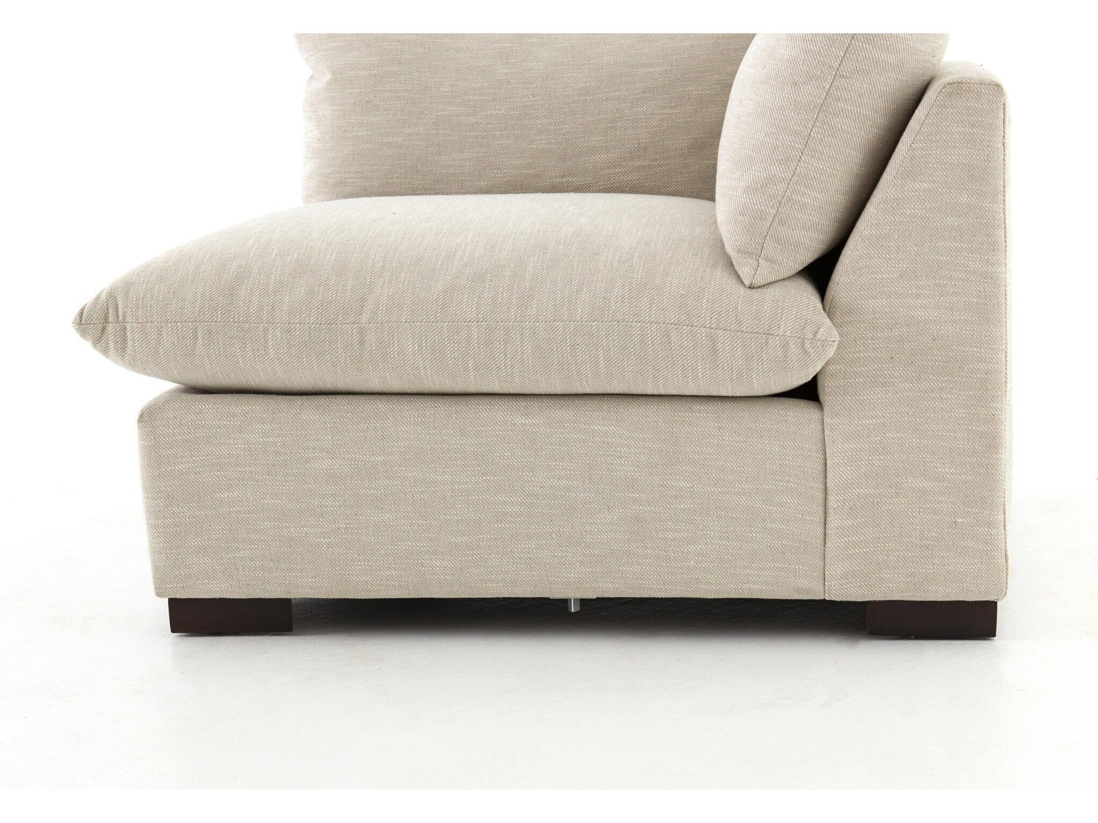 Four Hands Atelier Grant 5 - Piece Beige Upholstered Sectional Sofa