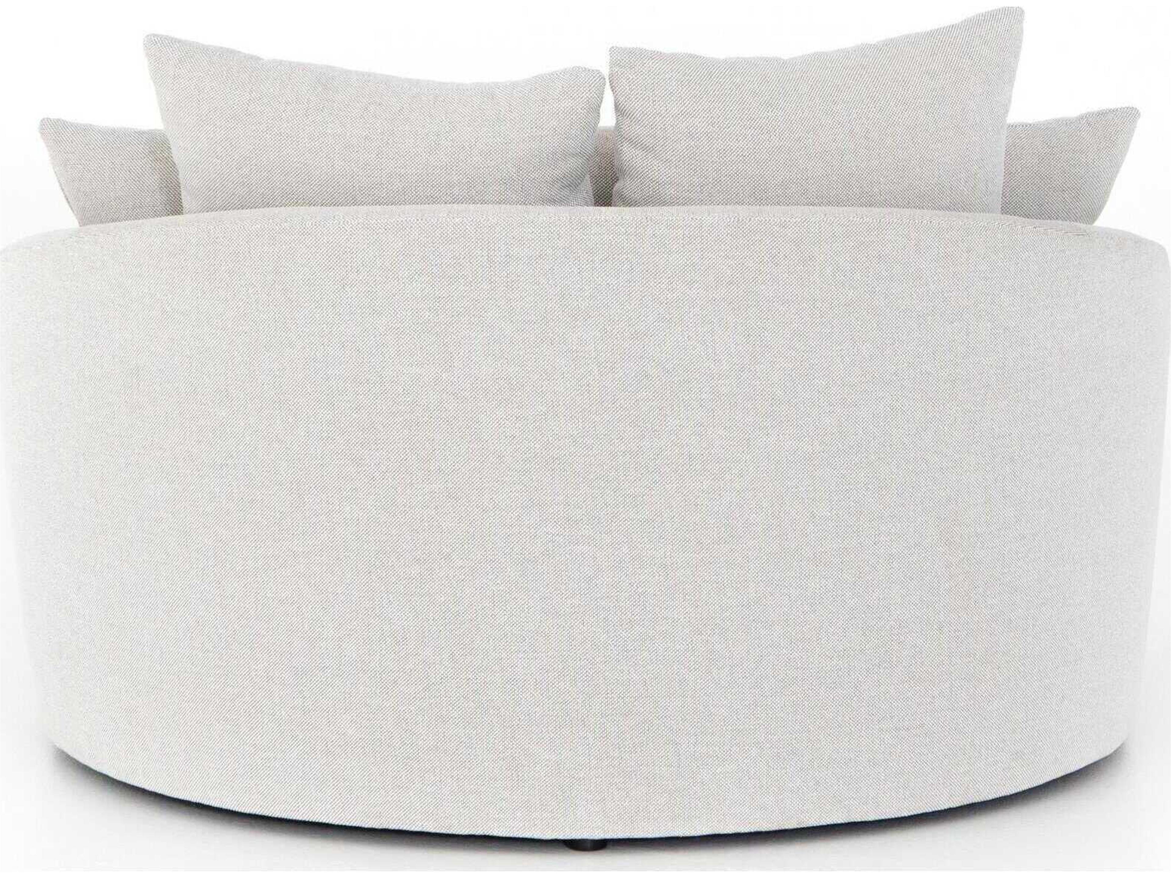 Four Hands Atelier Chloe Delta Bisque Cream Upholstered Chaise