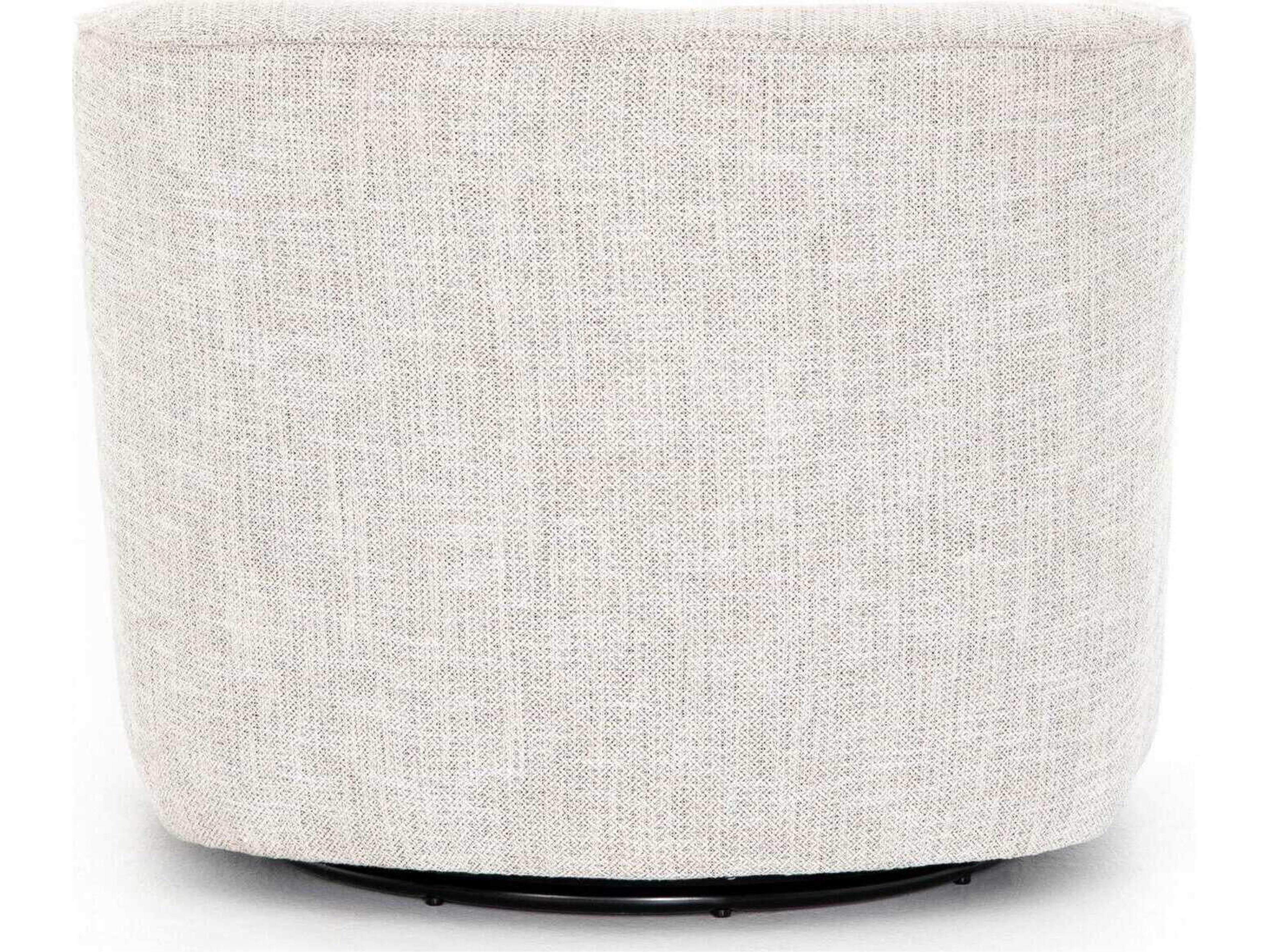 Four Hands Atelier Mila Swivel Cream Fabric Accent Chair