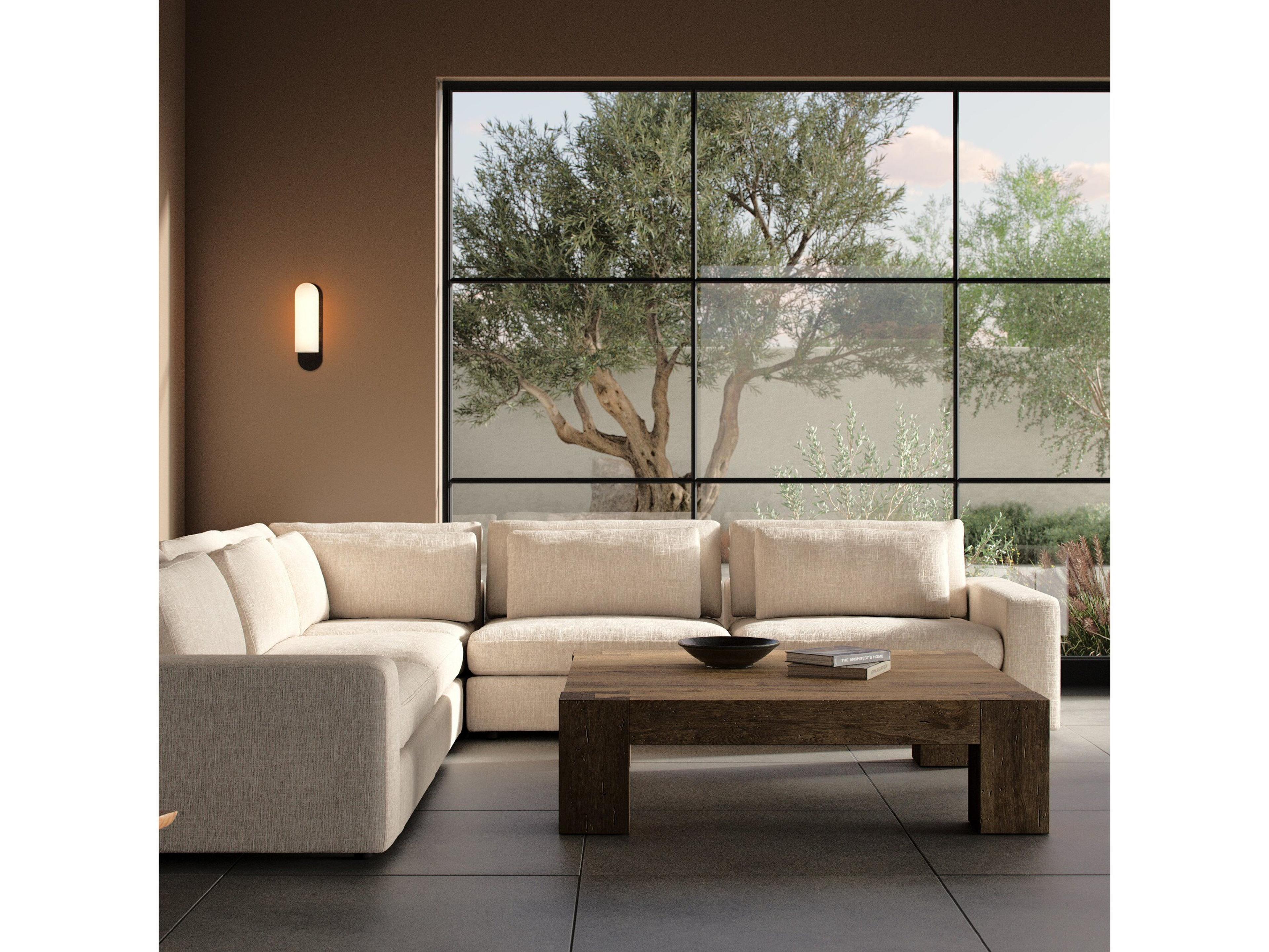 Four Hands Atelier Bloor 5 - Piece Beige Upholstered Sectional Sofa