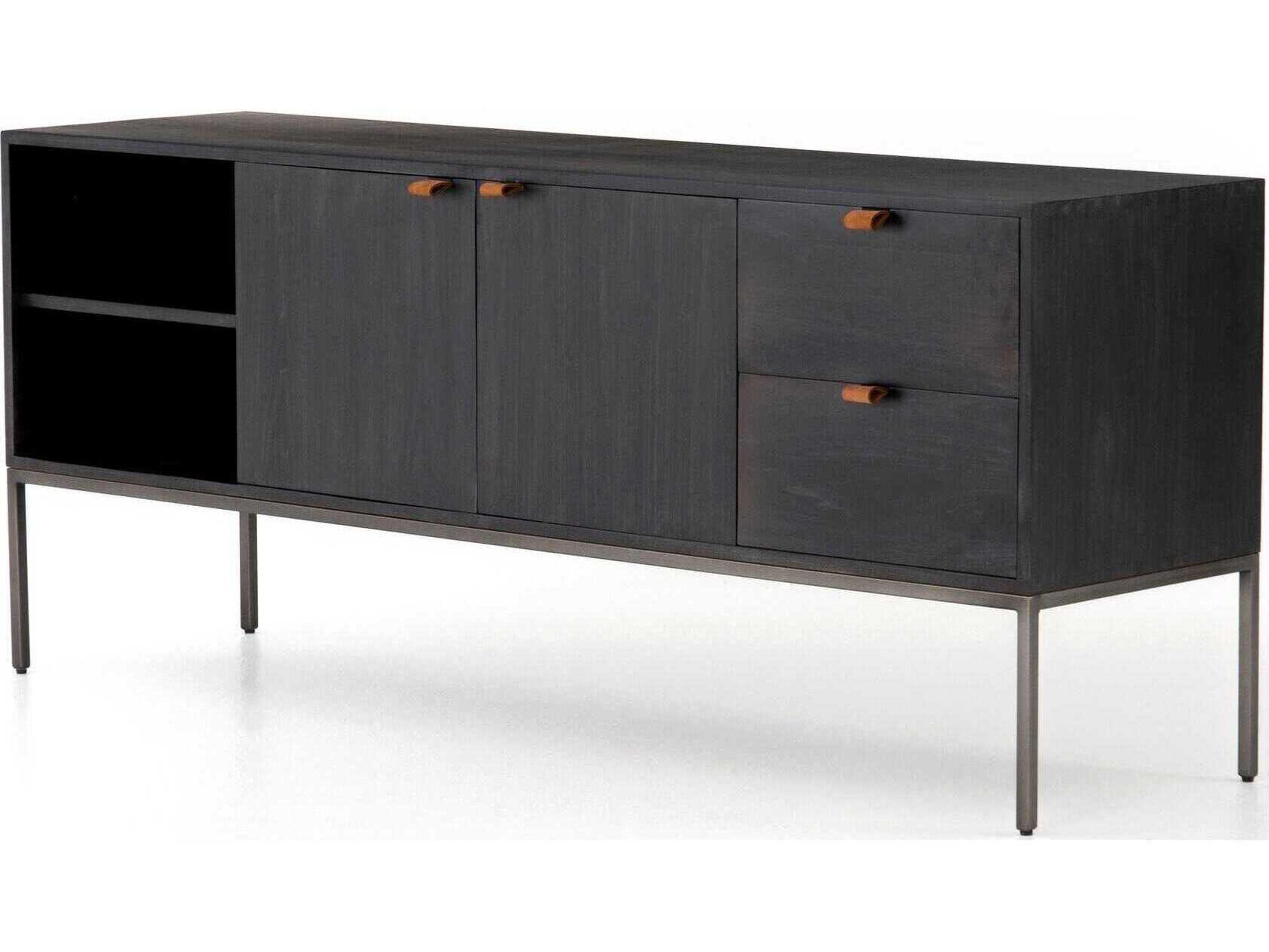 Trey Media Console Fulton Mid-Century Modern
