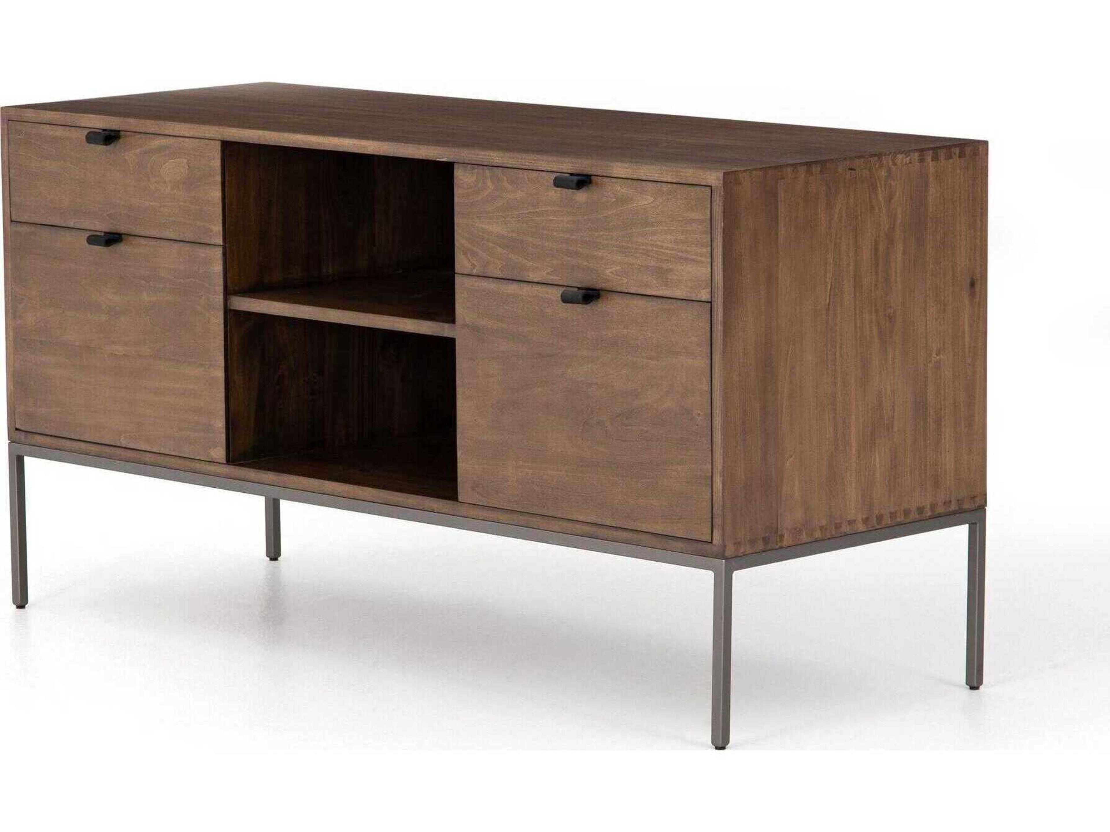 Trey Modular Filing Credenza Mid-Century Modern