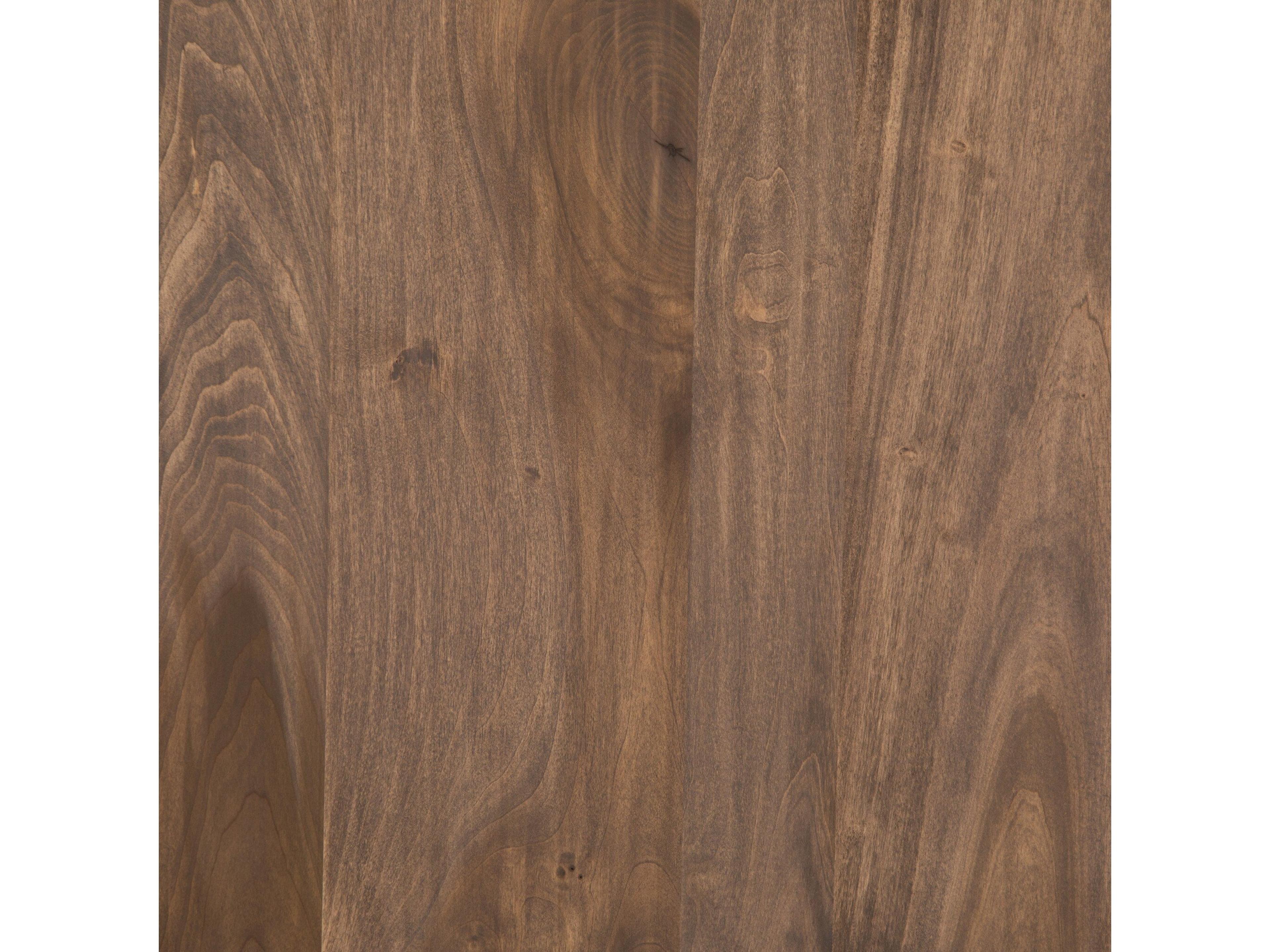 Four Hands Fulton Trey Natural Iron Auburn Poplar Brown Wood Credenza Desk