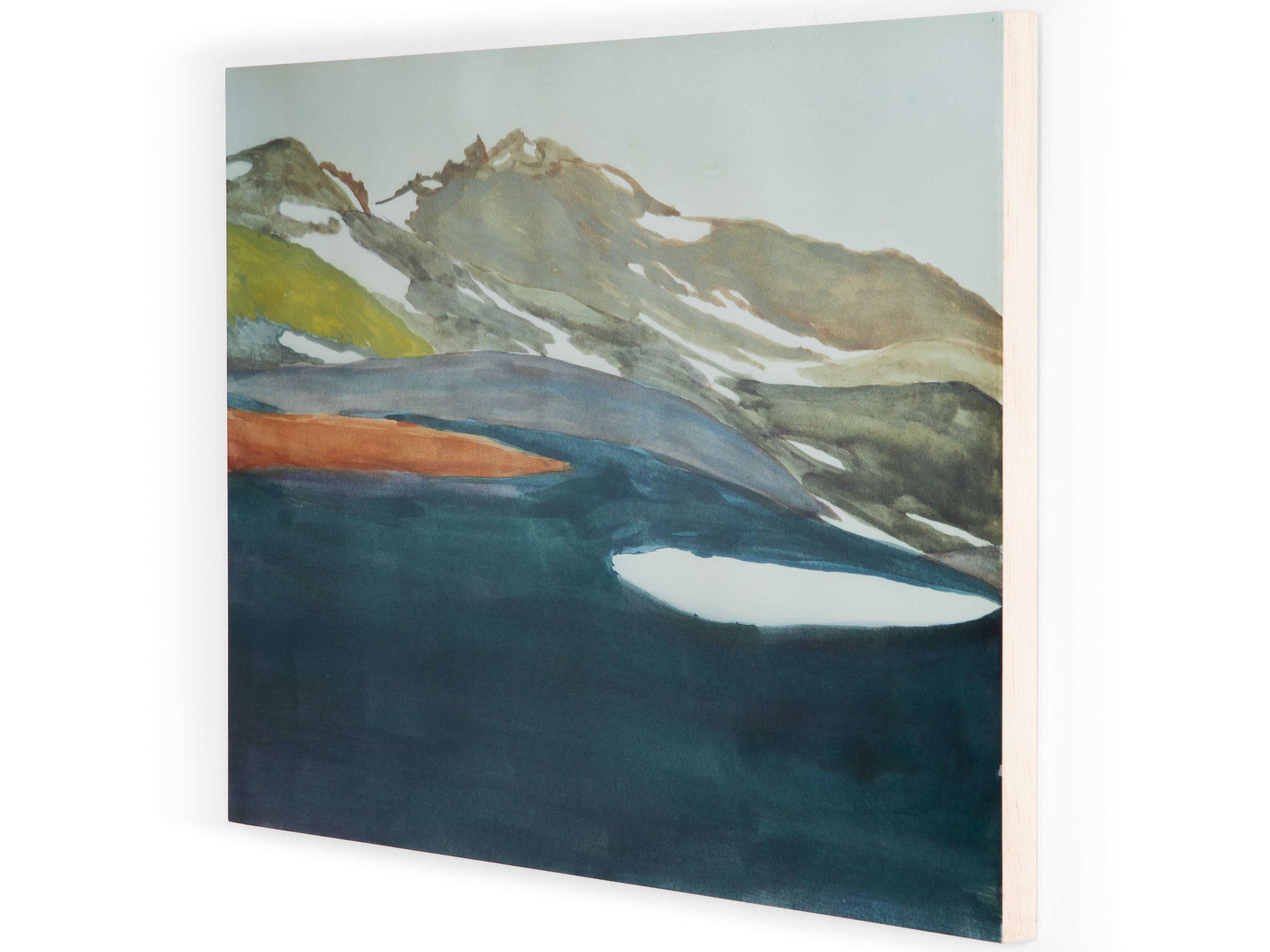 Luxecor Globetrotter Back To Base Camp 6 By Karin Bos Wood Wall Art