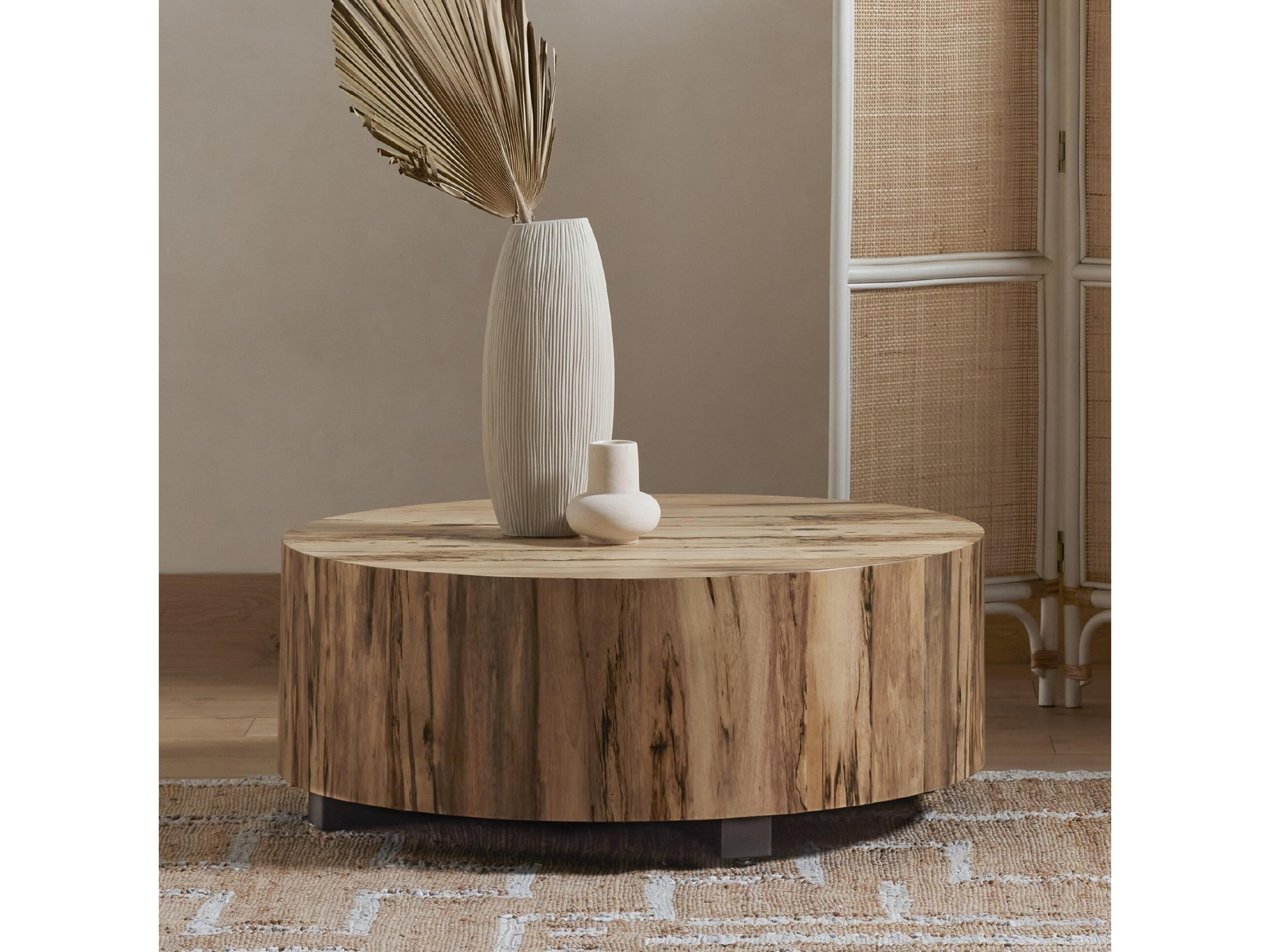 Four Hands Wesson Hudson Round Coffee Table