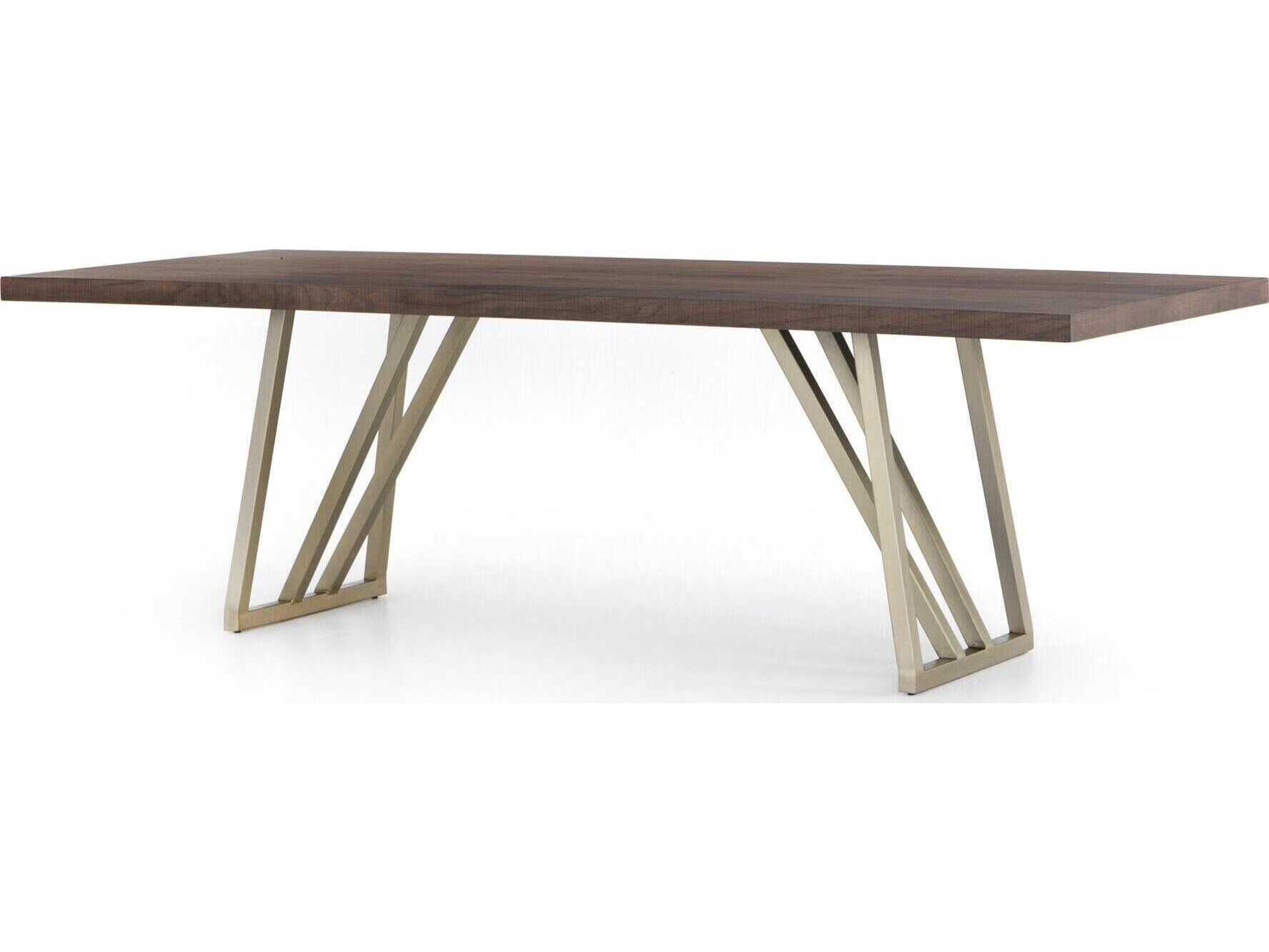 Globetrotter Rectangular Wood Dining Table