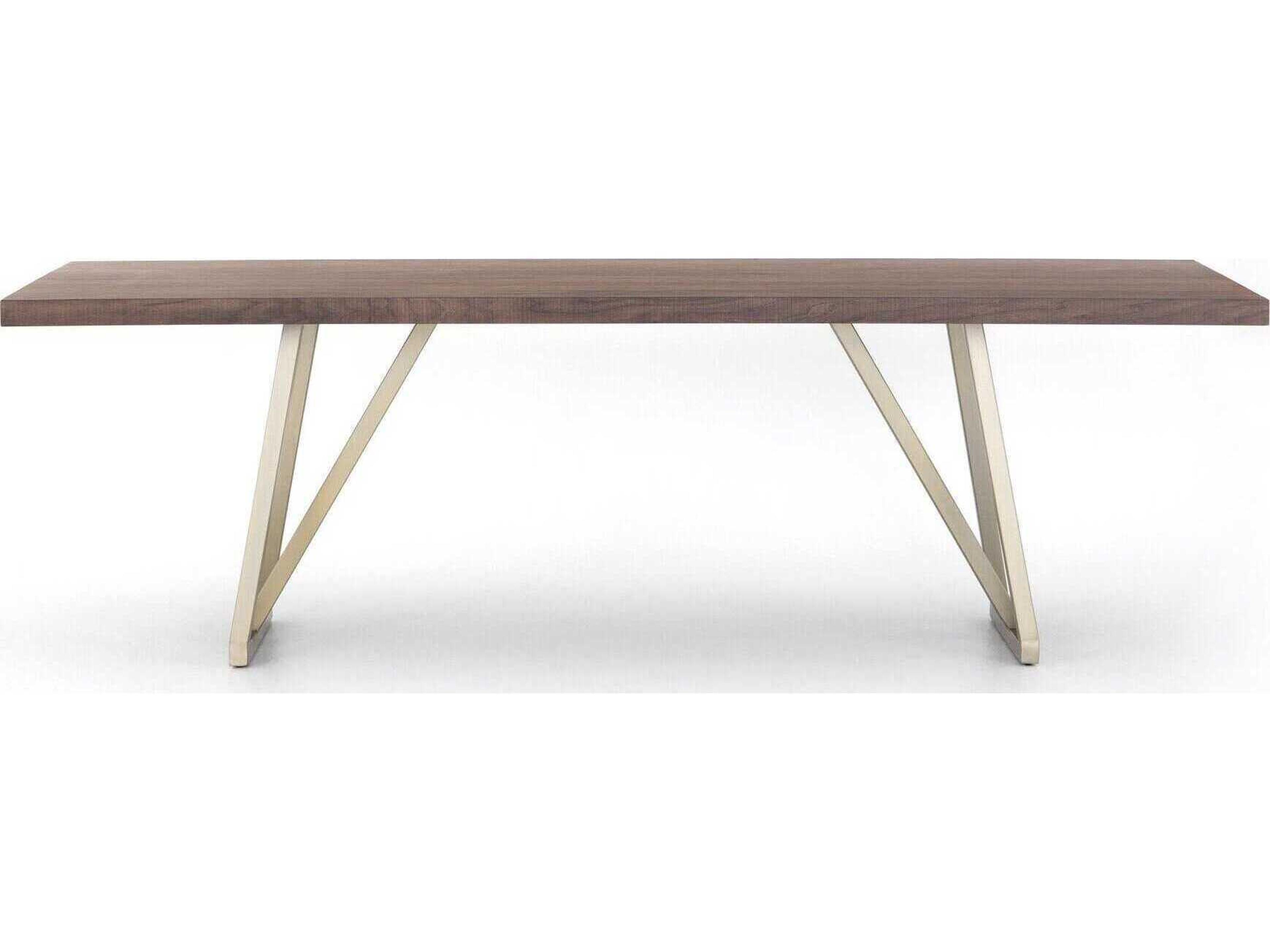 Luxecor Globetrotter Rectangular Wood Dining Table