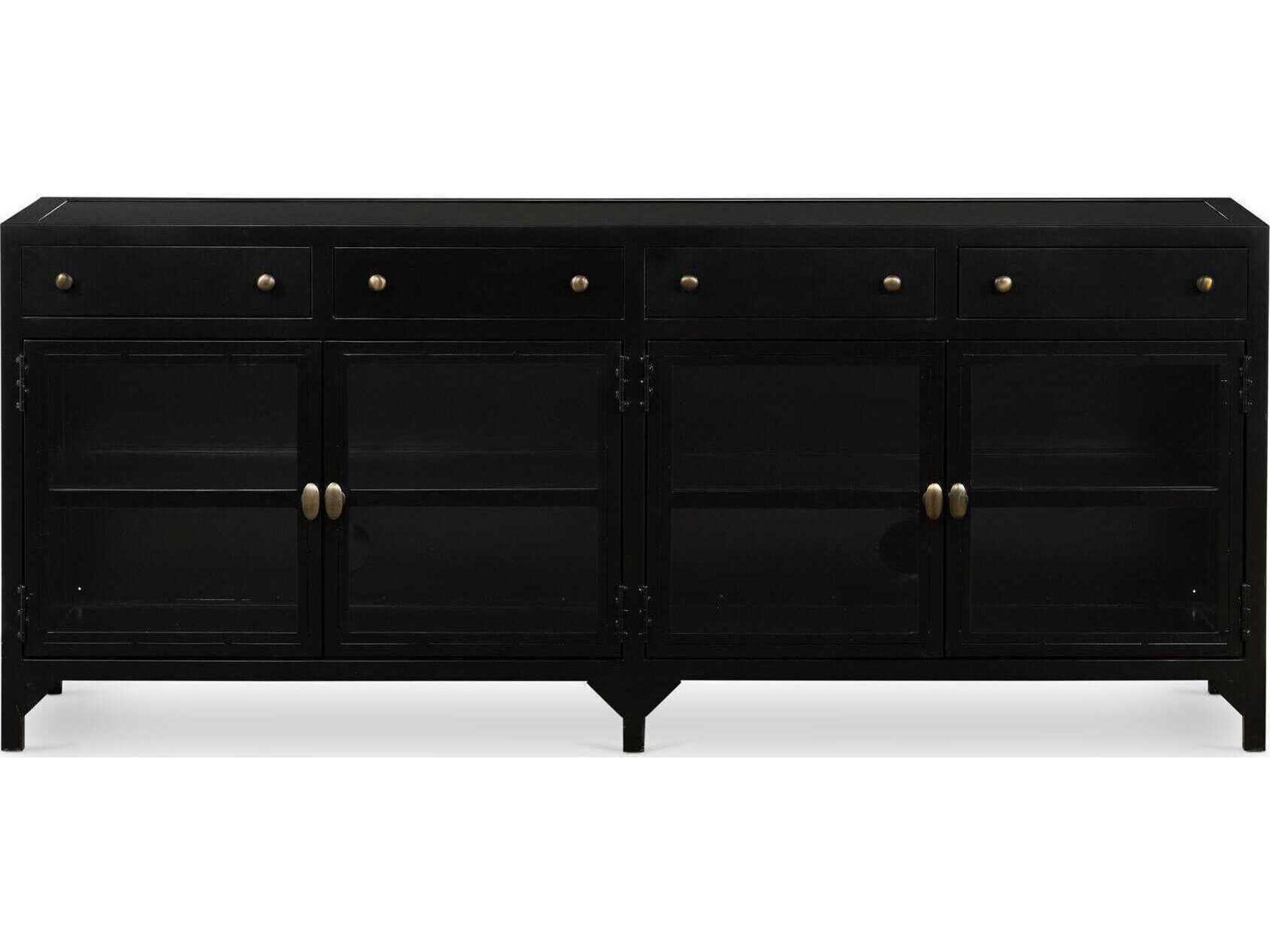 Four Hands Belmont Shadow Box Rectangular Wood Console Table