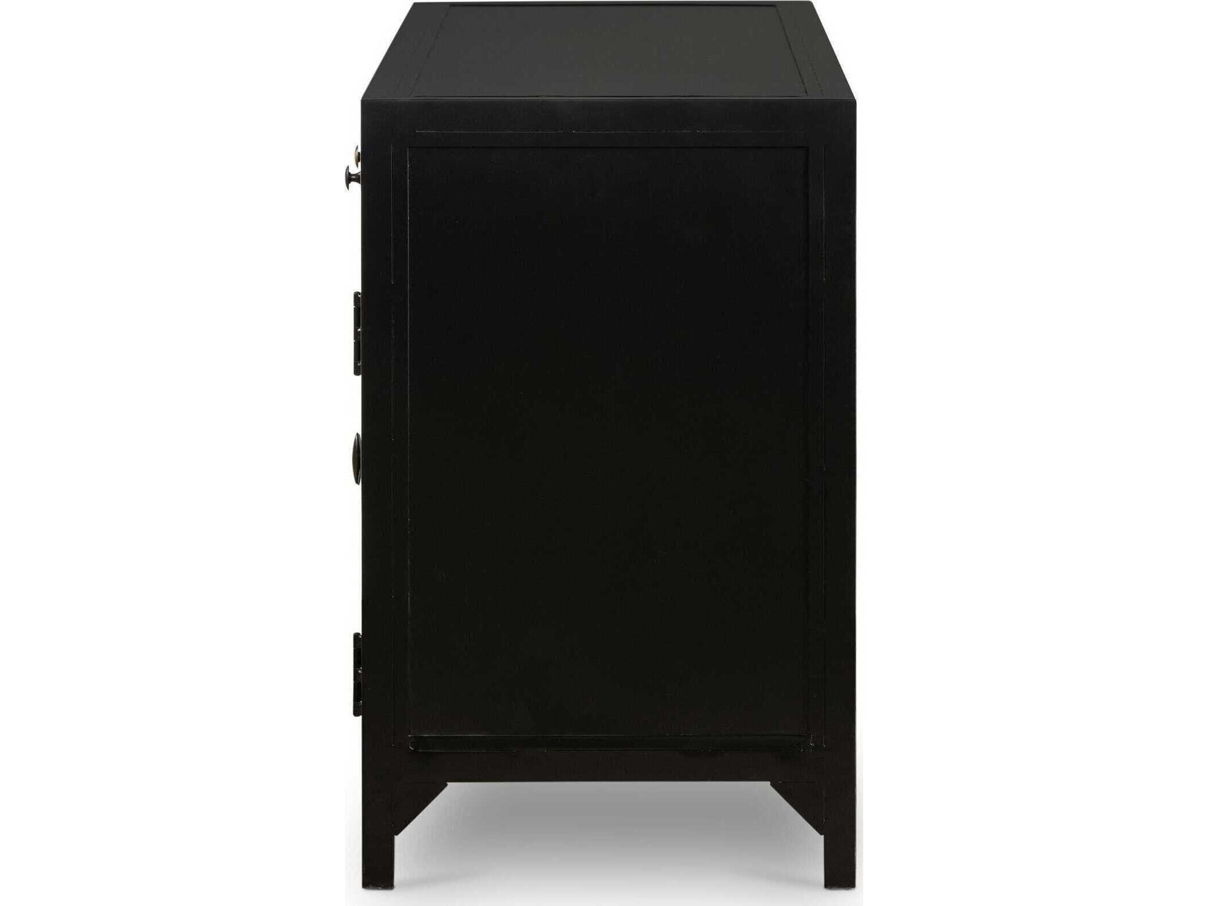 Four Hands Belmont Shadow Box Rectangular Wood Console Table