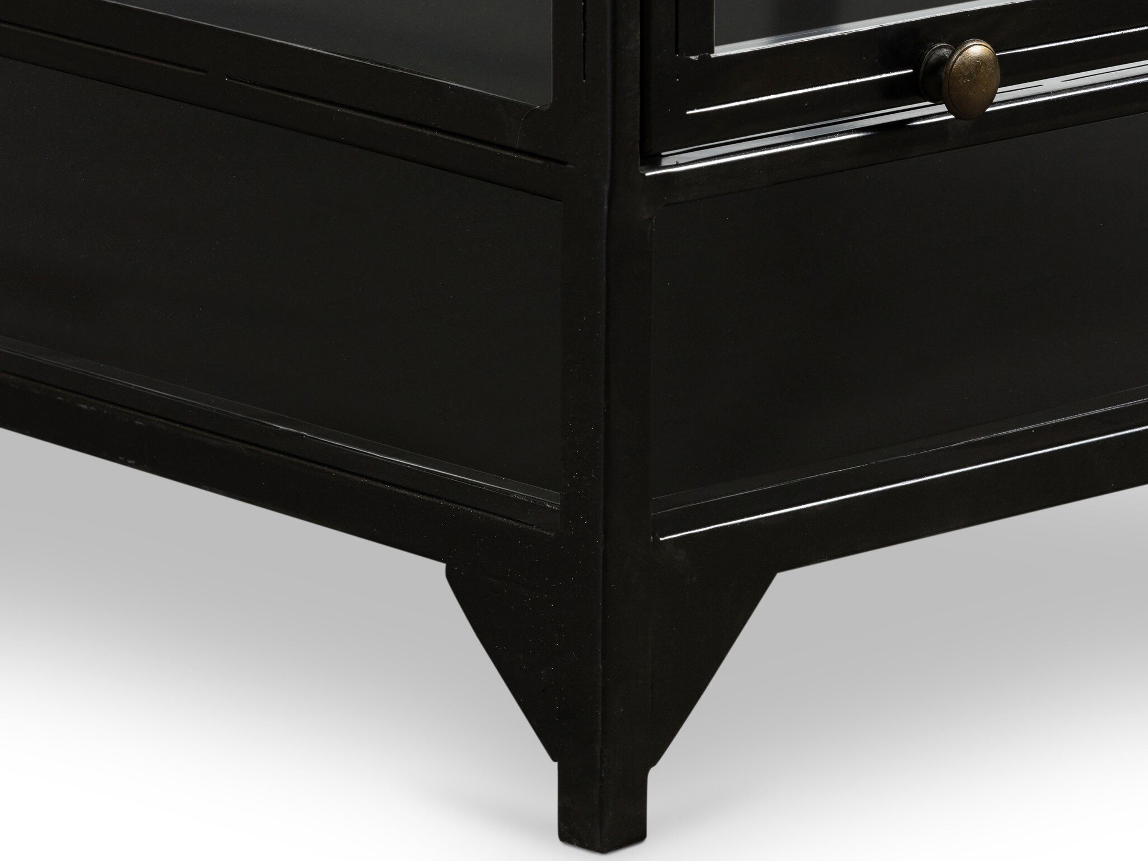 Four Hands Belmont Shadow Box Rectangular Glass Coffee Table