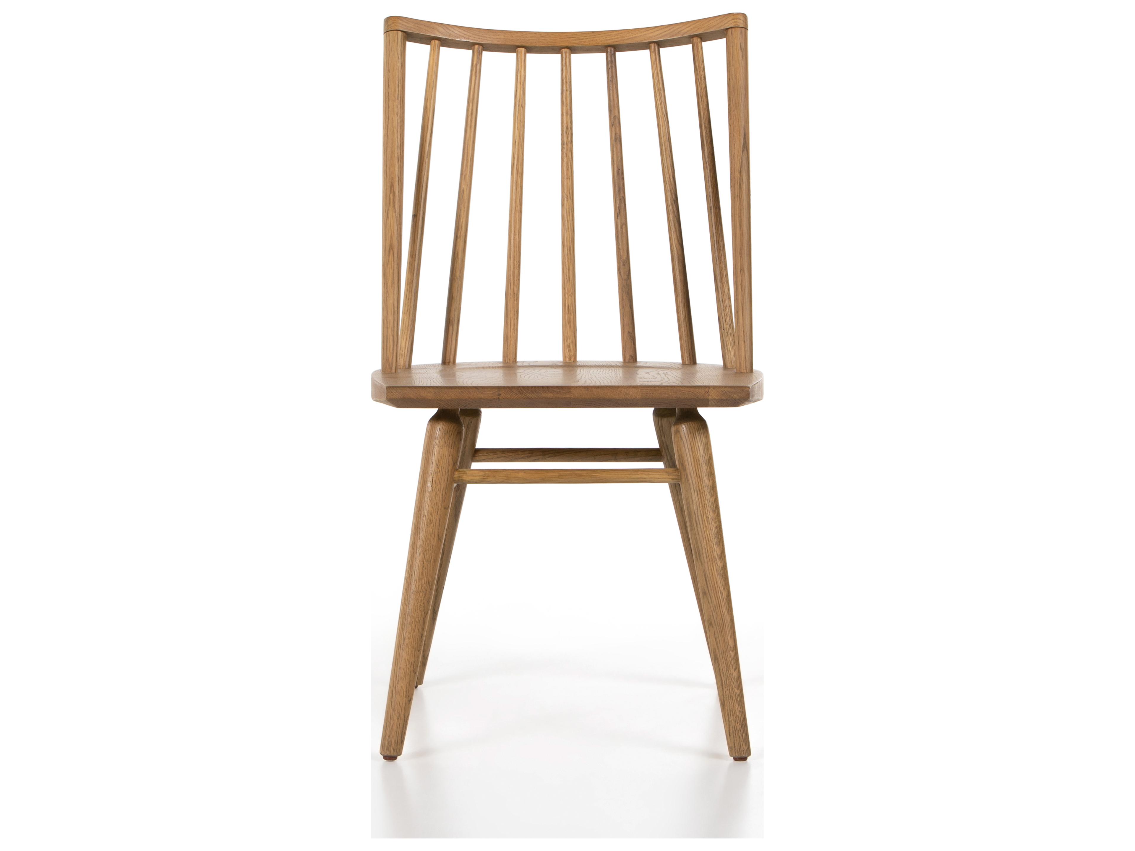 Four Hands Belfast Oak Wood Side Dining Chair