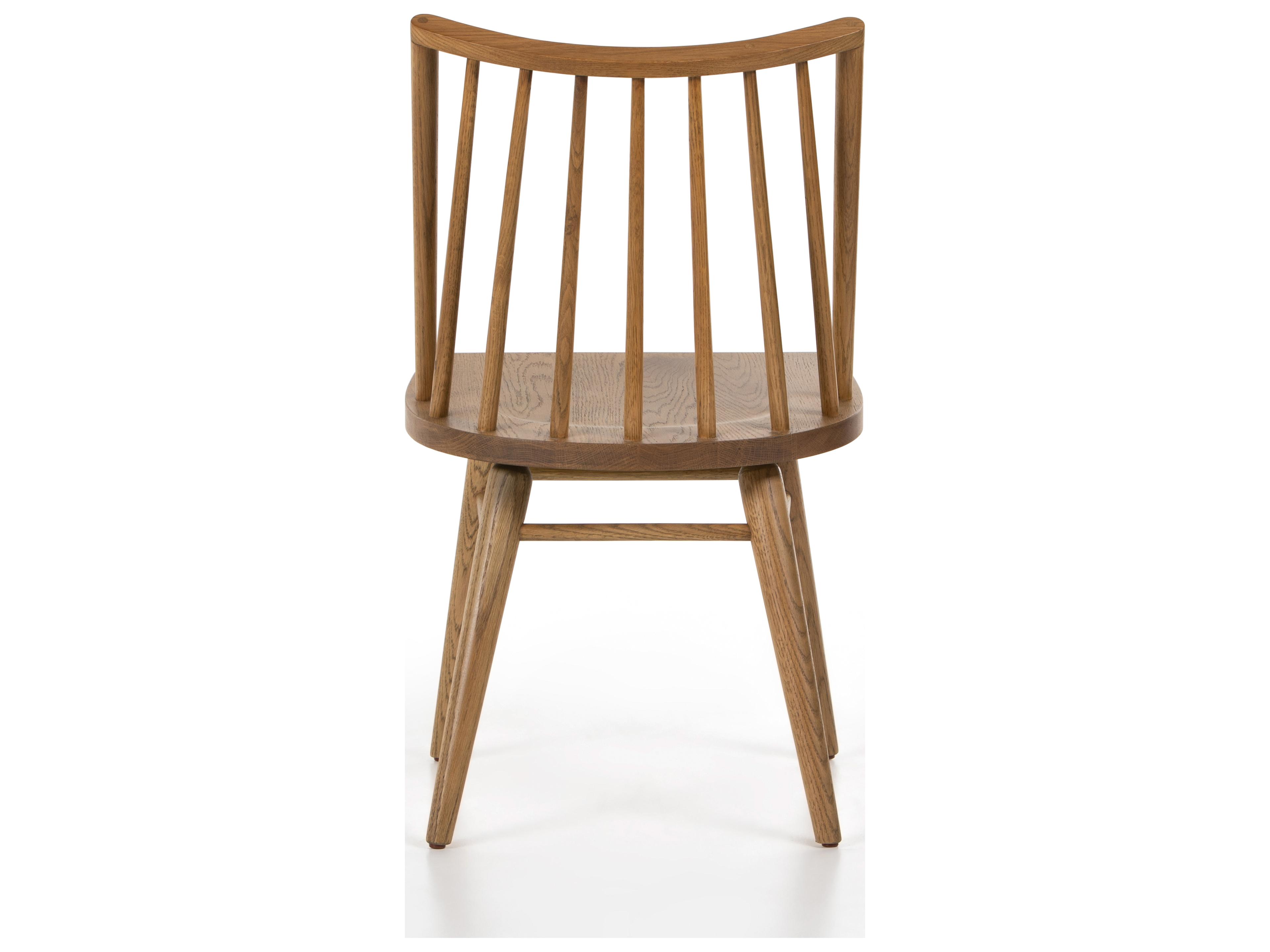 Four Hands Belfast Oak Wood Side Dining Chair