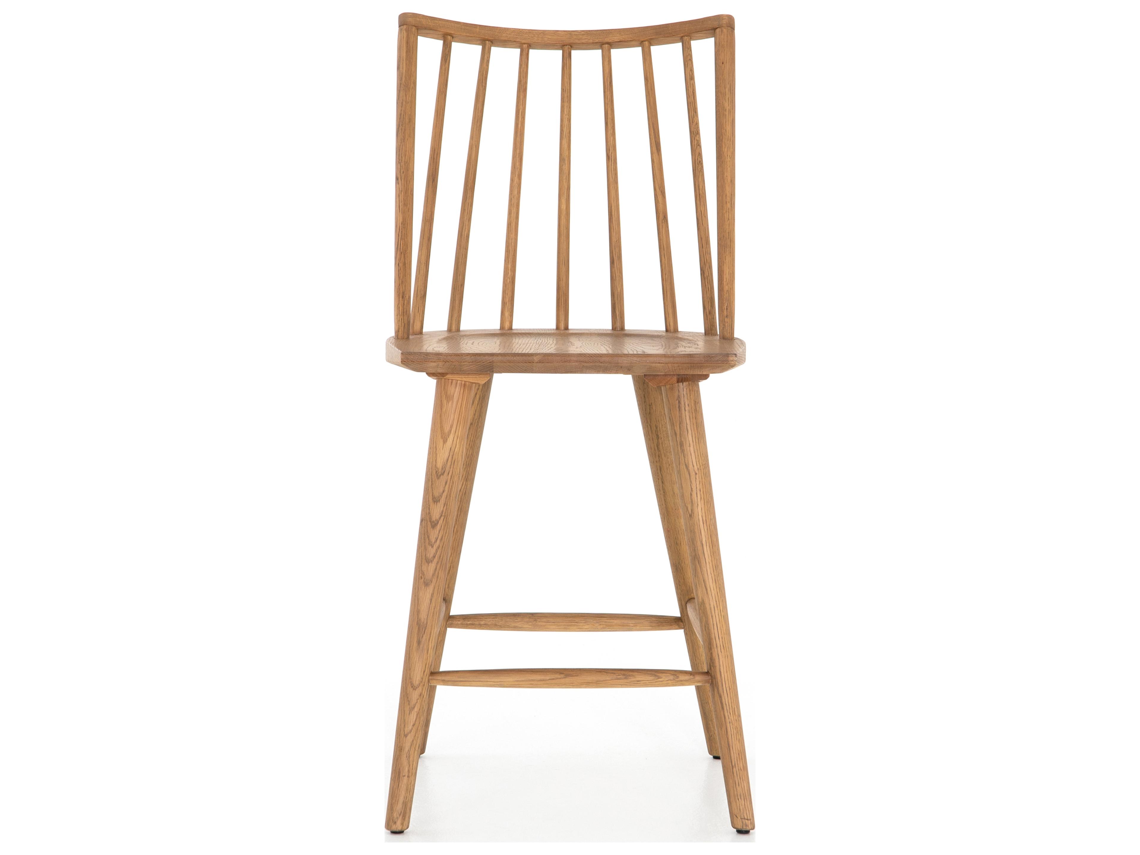 Luxecor Globetrotter Lewis Windsor Oak Wood Sandy None Counter Stool