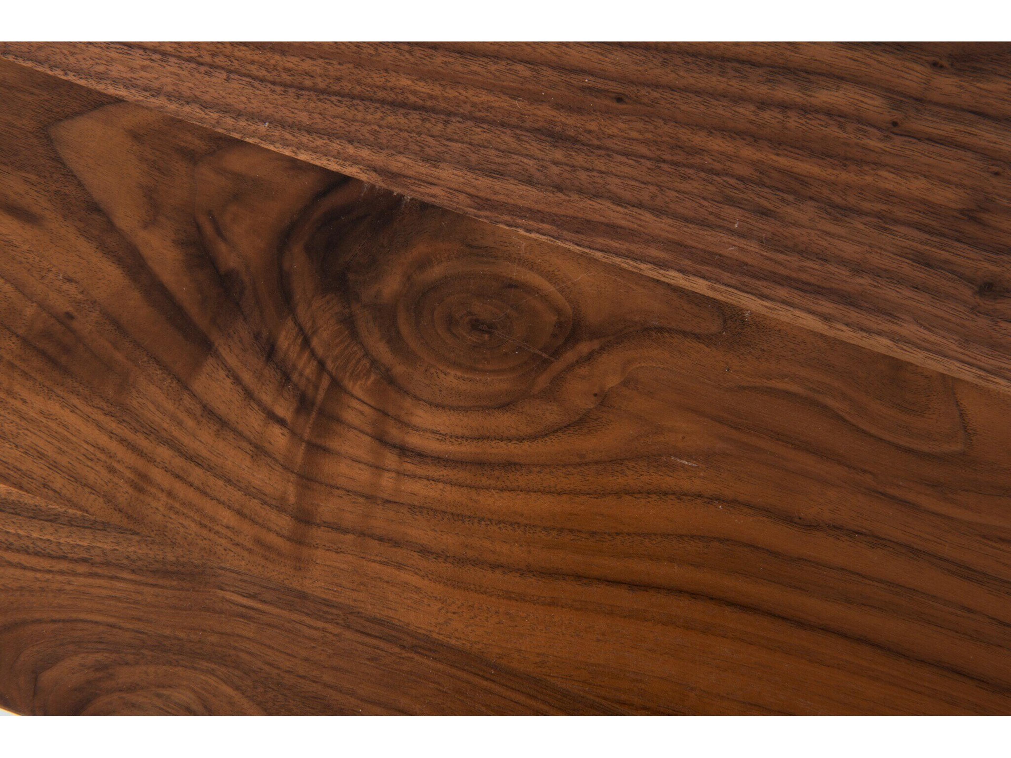 Luxecor Globetrotter Ginger Rectangular Wood Natural Walnut Peroba Console Table