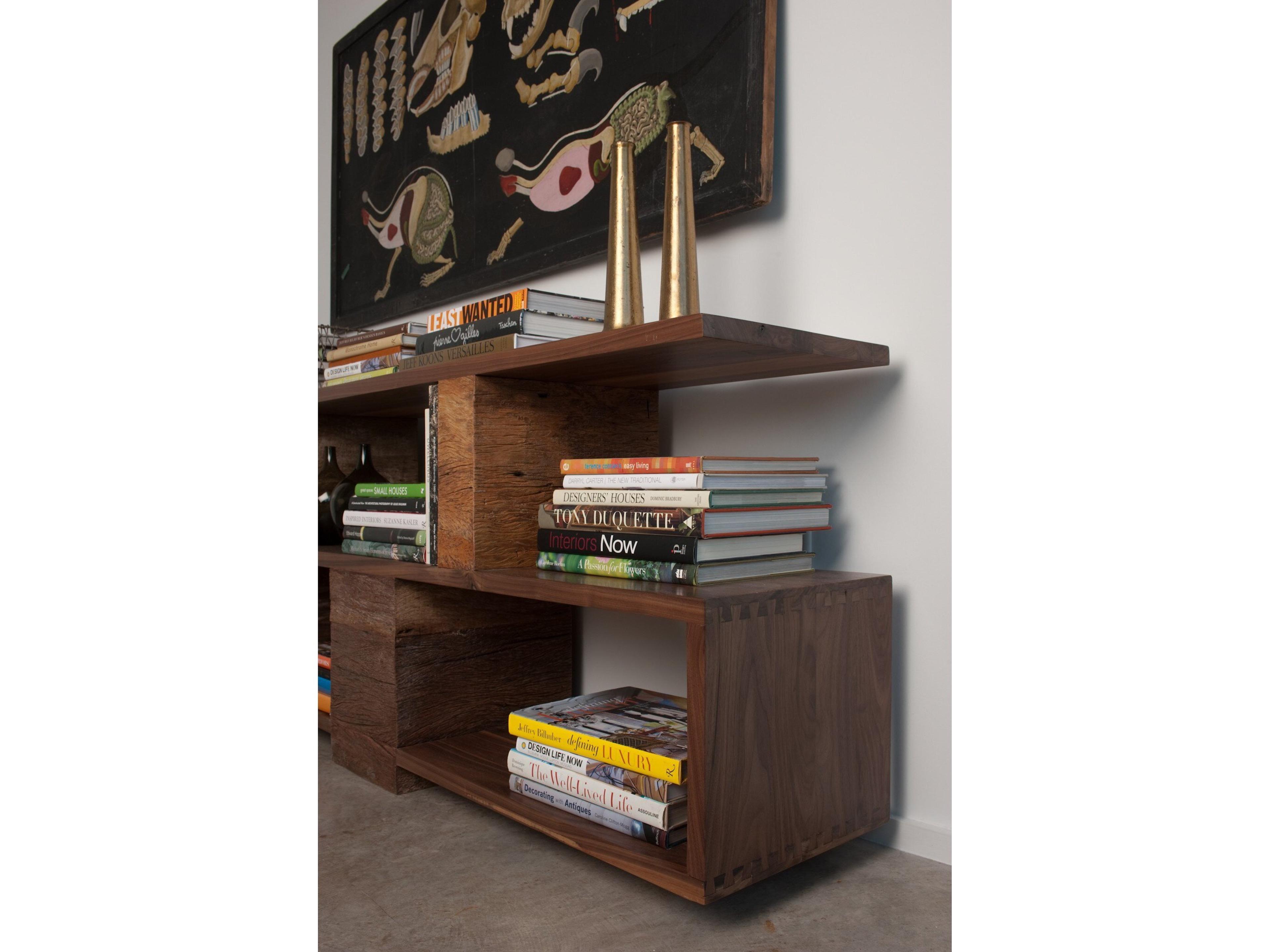 Luxecor Globetrotter Ginger Rectangular Wood Natural Walnut Peroba Console Table