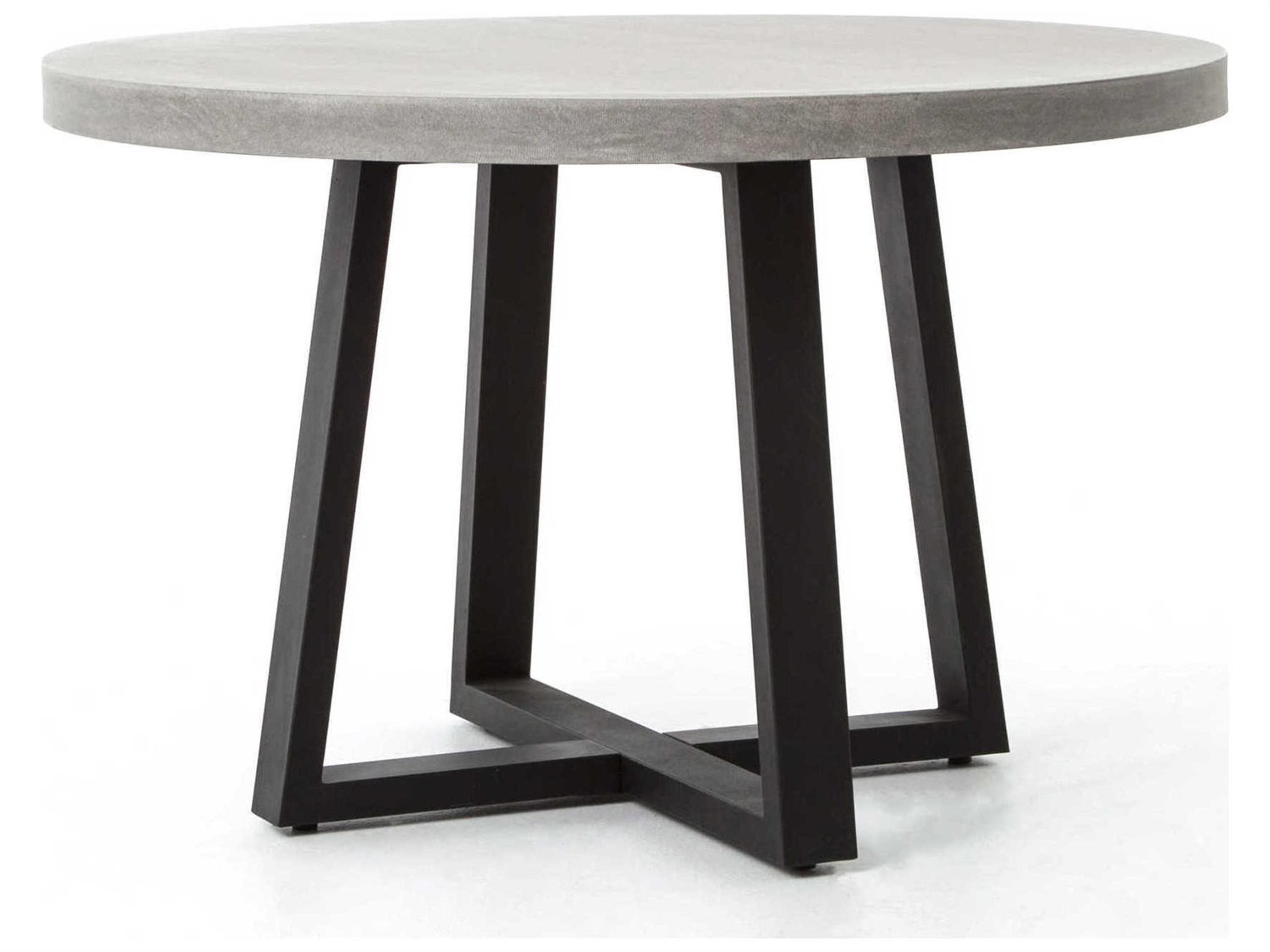 Luxecor Globetrotter Cyrus Round Stone Dining Table