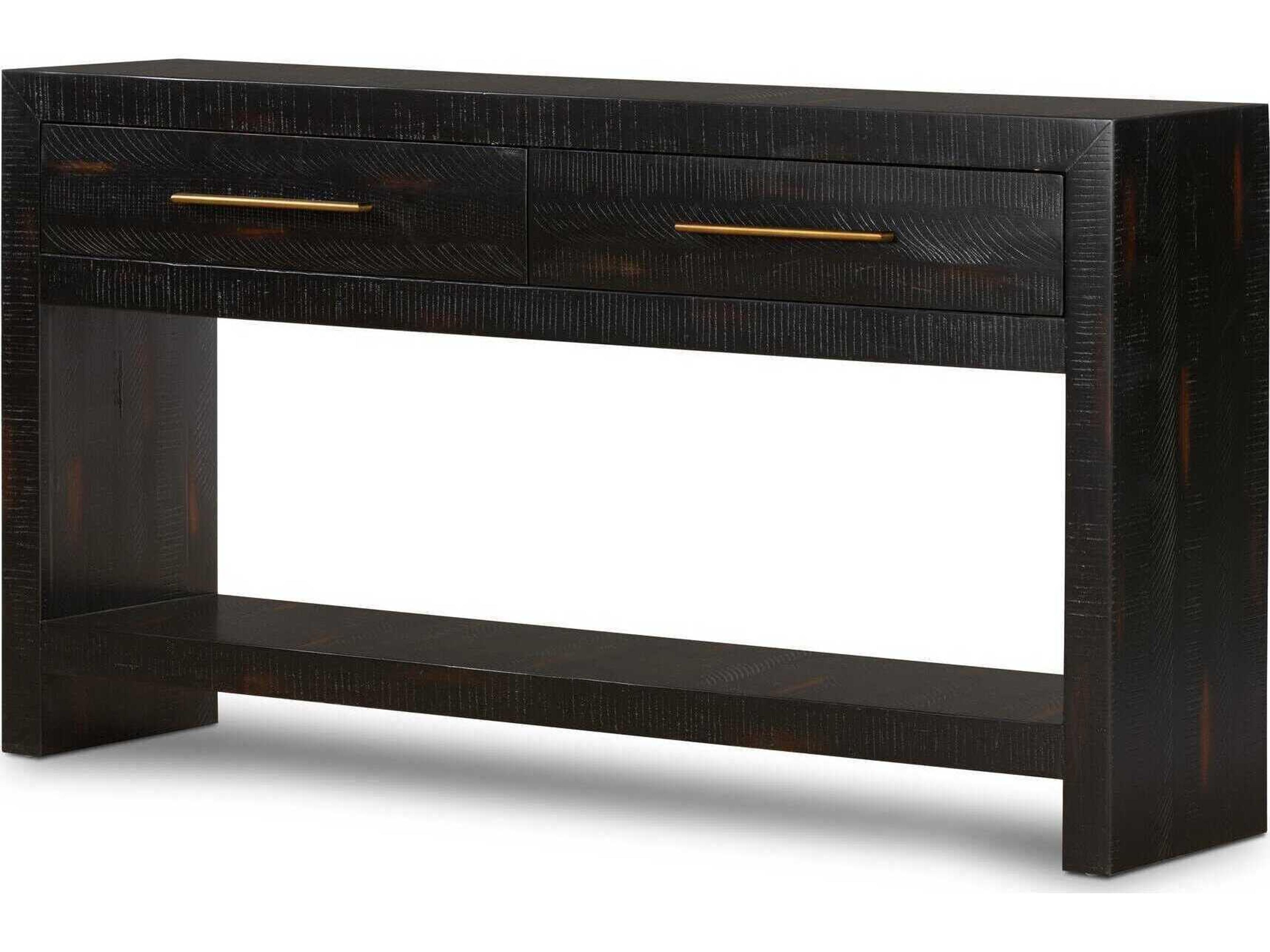 Suki Console Table Hadley Collection Burnished Black