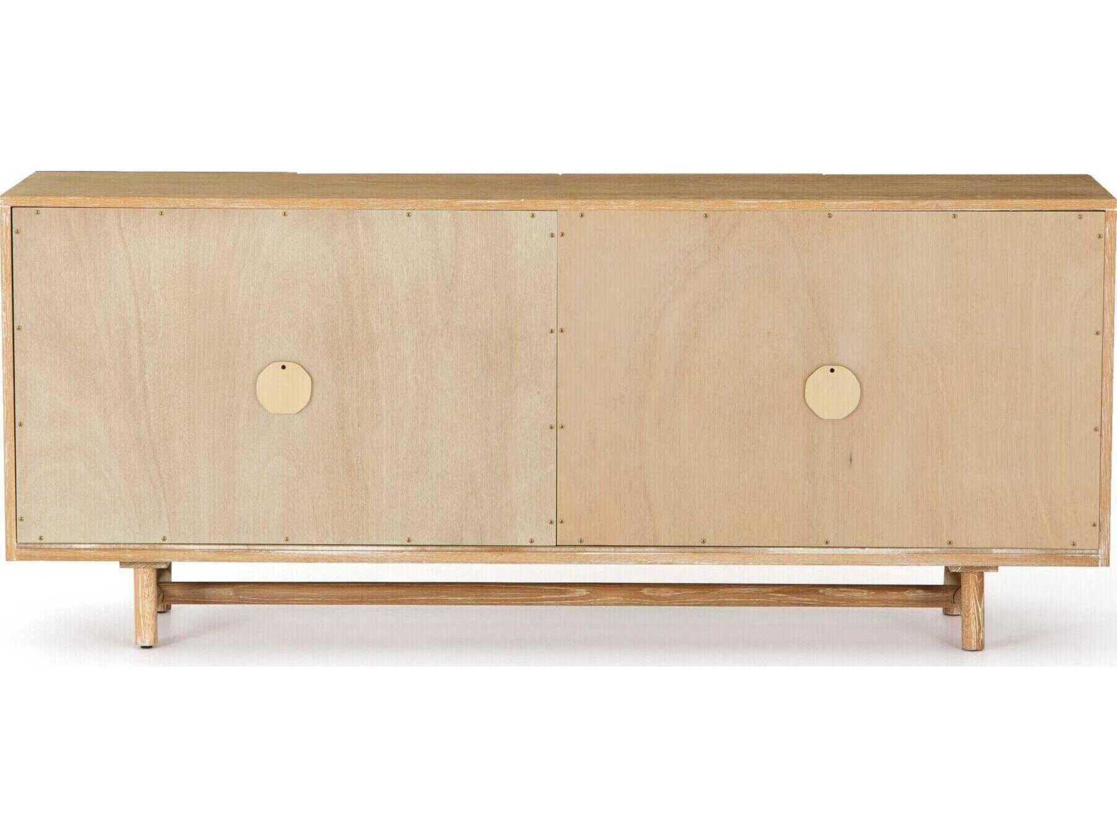 Four Hands Patten Mika Washed Oak Veneer Dining Sideboard