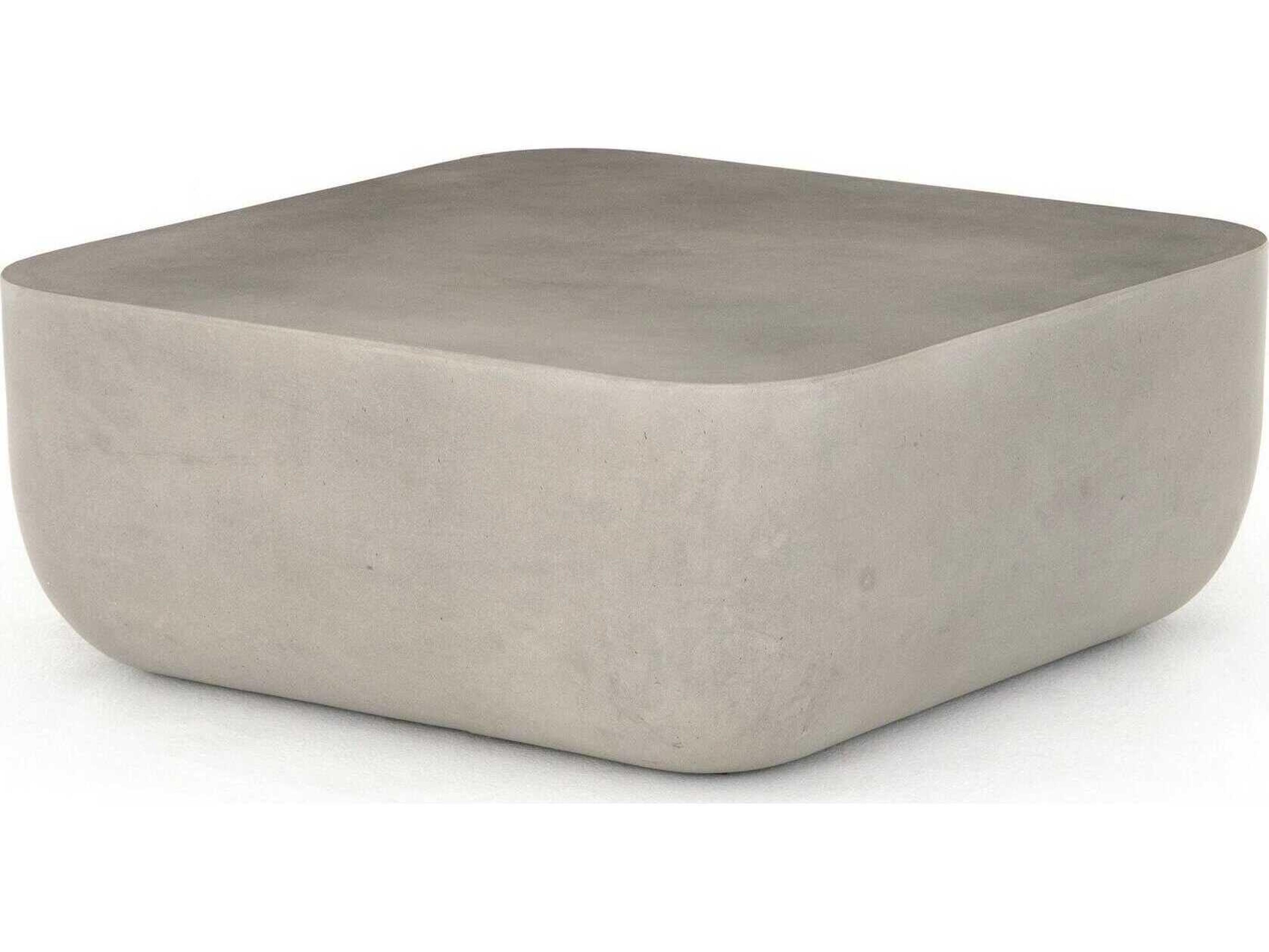 Ivan Square Coffee Table Modern Concrete Outdoor
