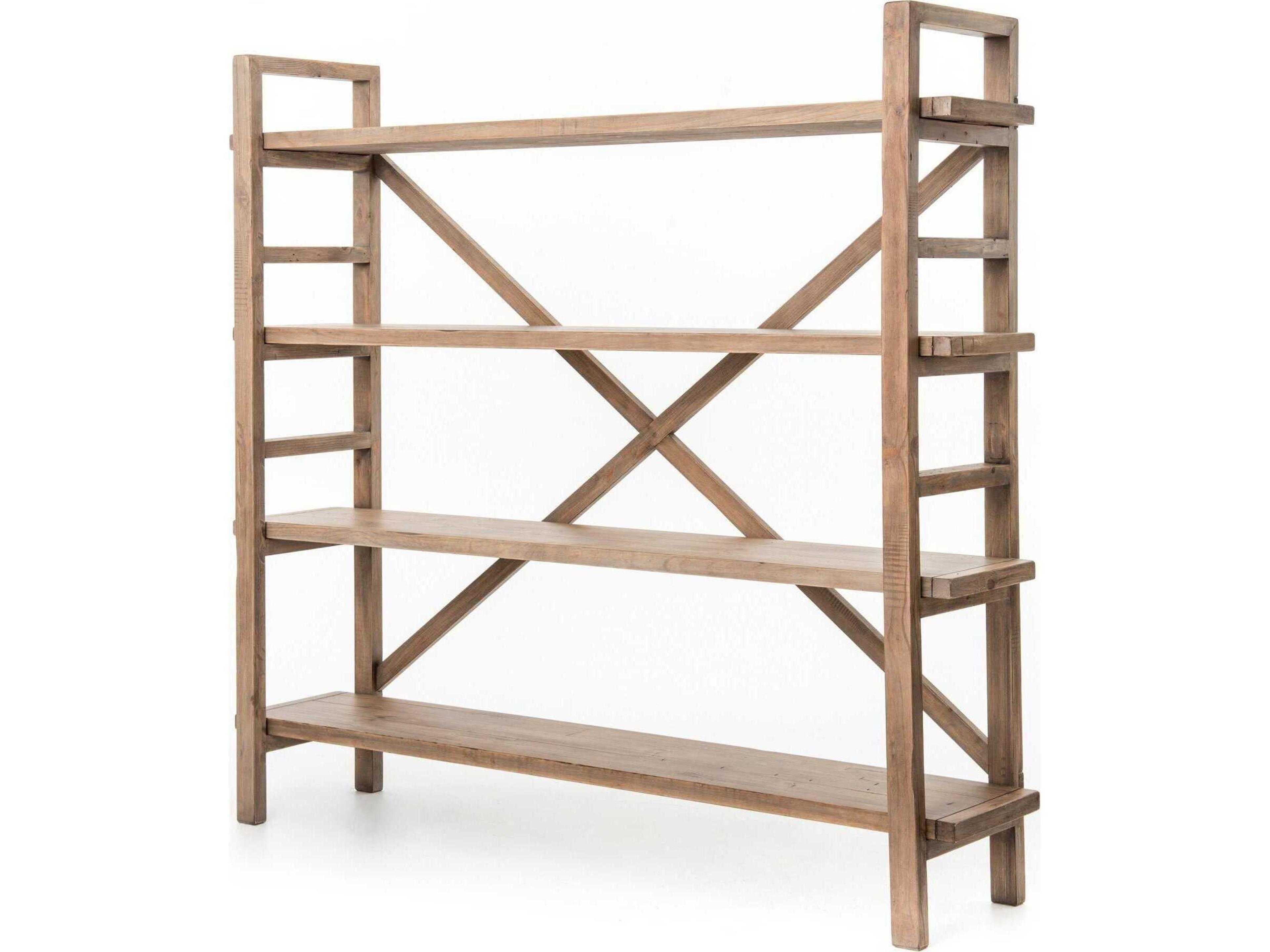 Toscana Large Bookshelf Reclaimed Pine