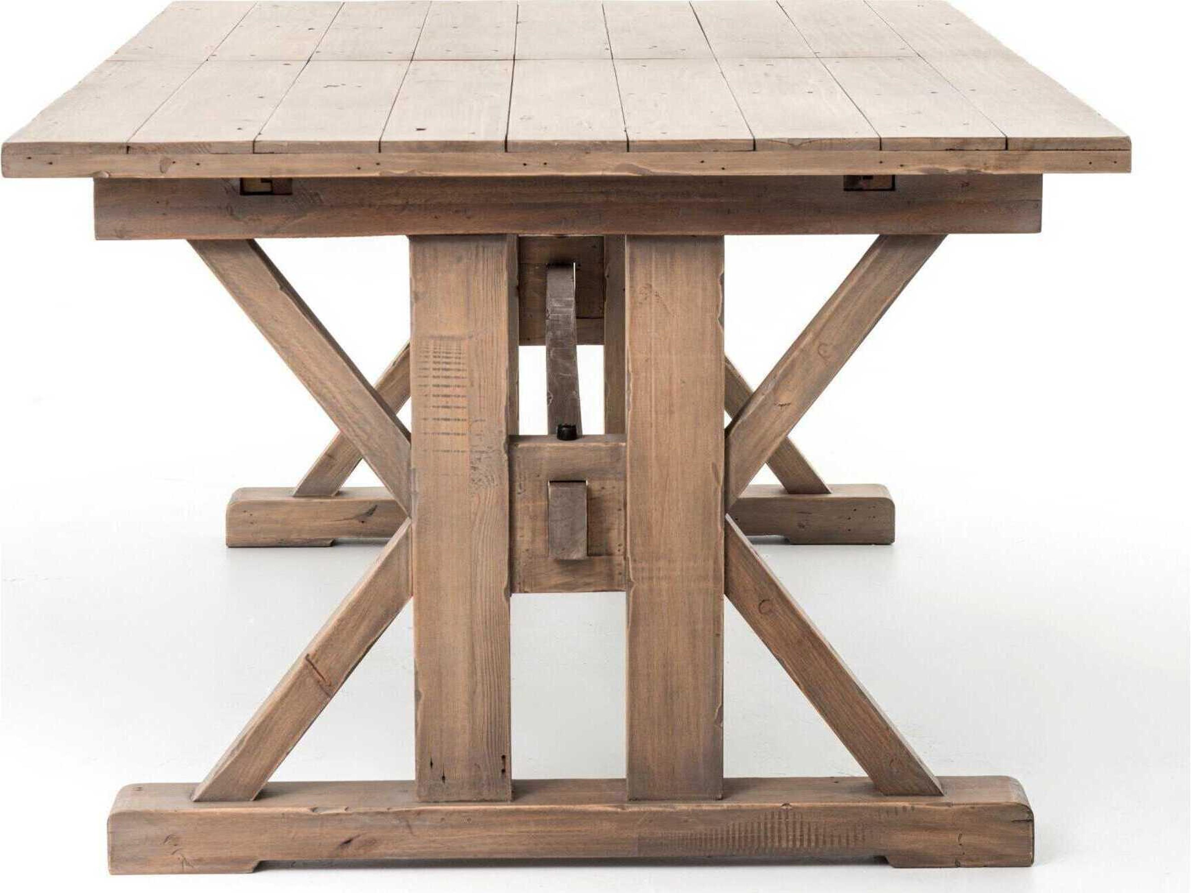 Four Hands Tuscanspring Rectangular Wood Sundried Wheat Dining Table