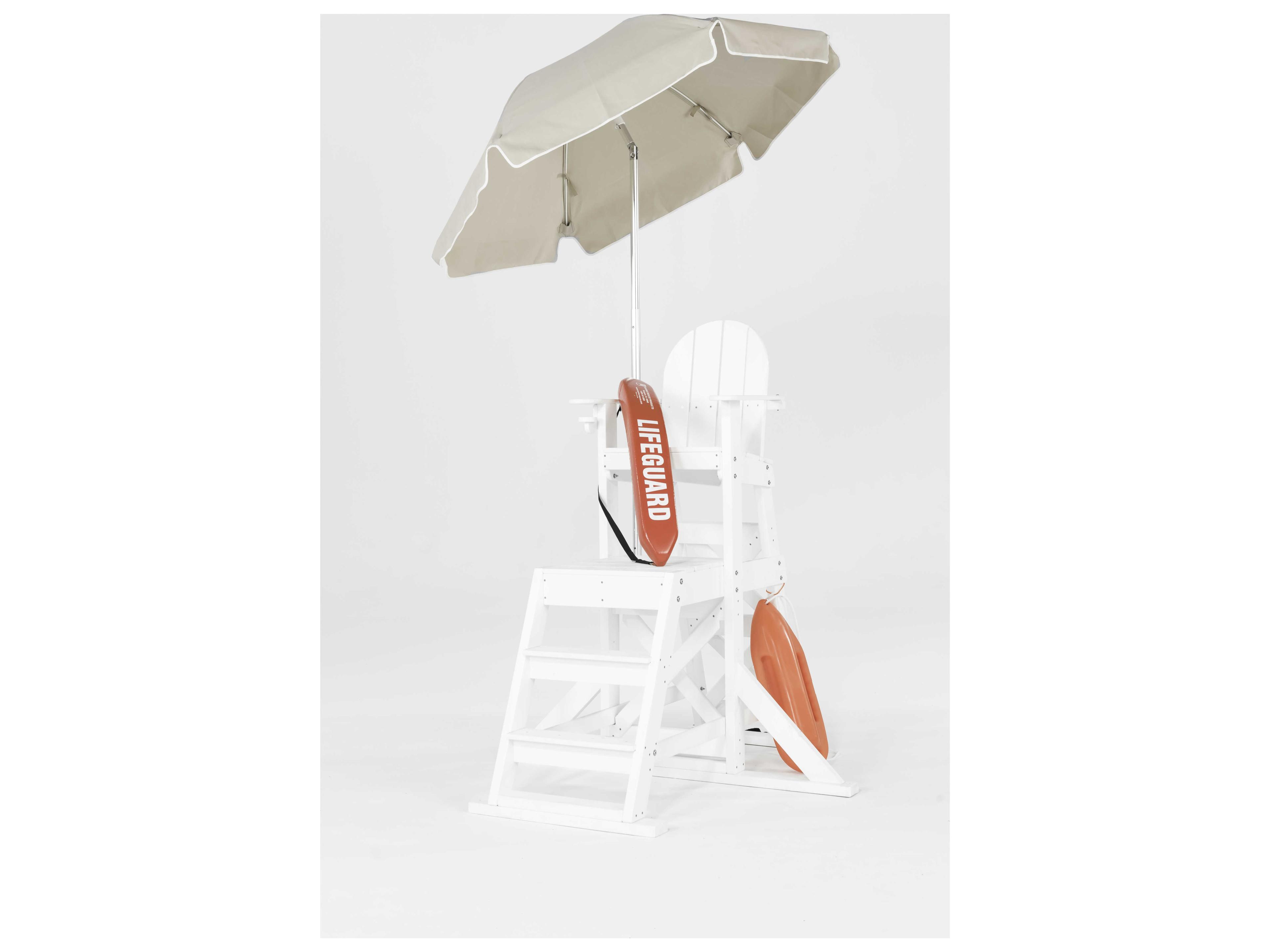 Frankford Lifeguard Custom Hexagon Push Button Tilt Patio Umbrella - Fiberglass Ribs