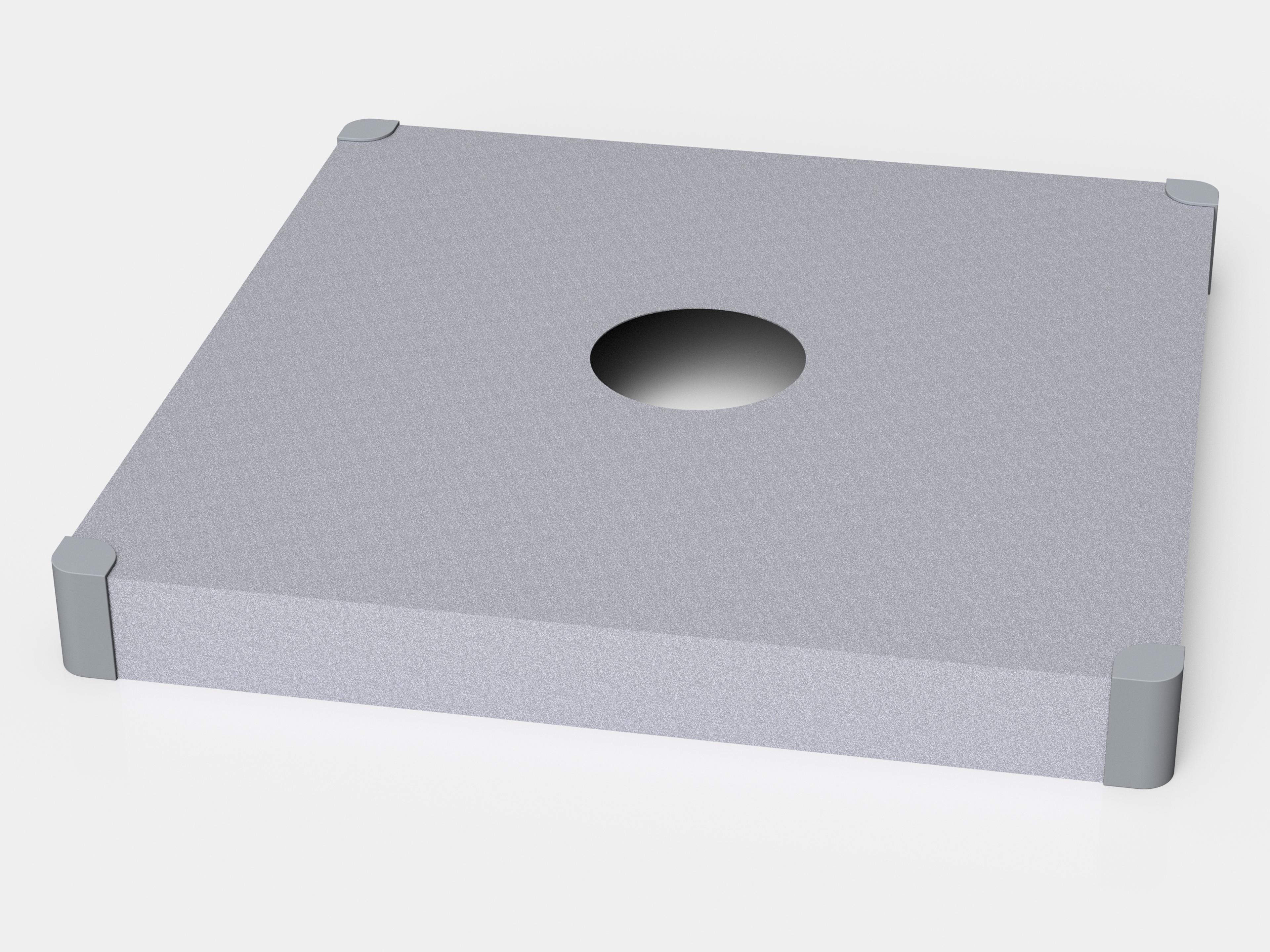 Modular Cross Base with Protective Cover