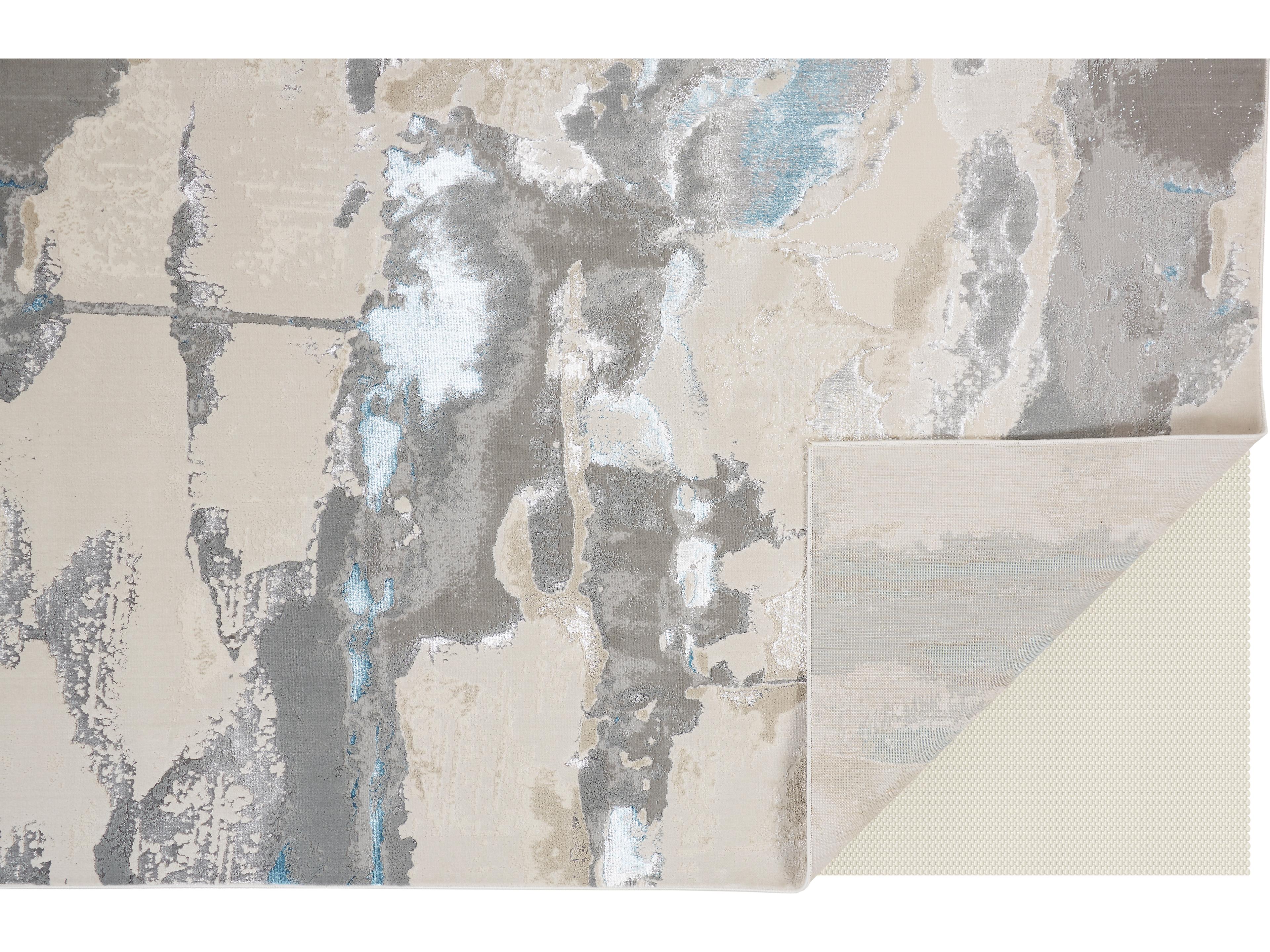 Feizy Rugs Azure Abstract Runner Area Rug