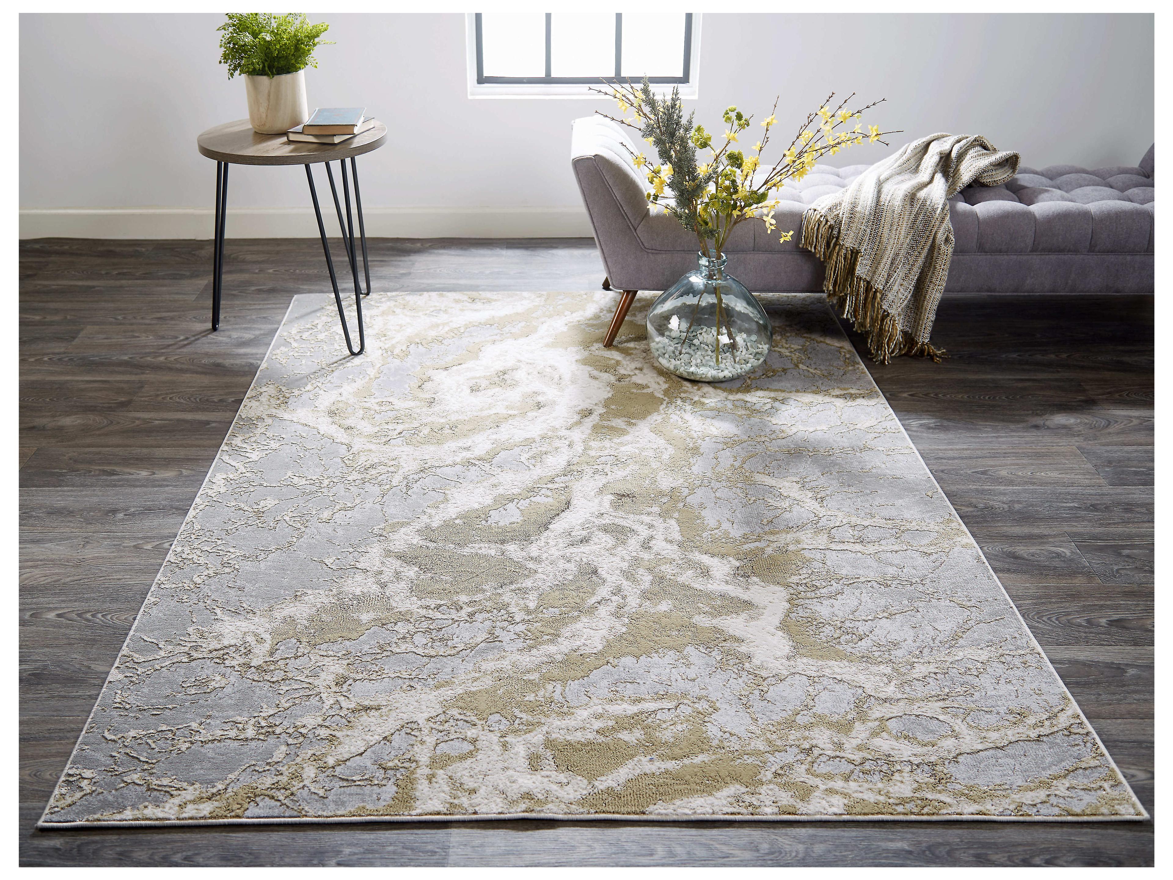 Feizy Rugs Aura Abstract Runner Area Rug