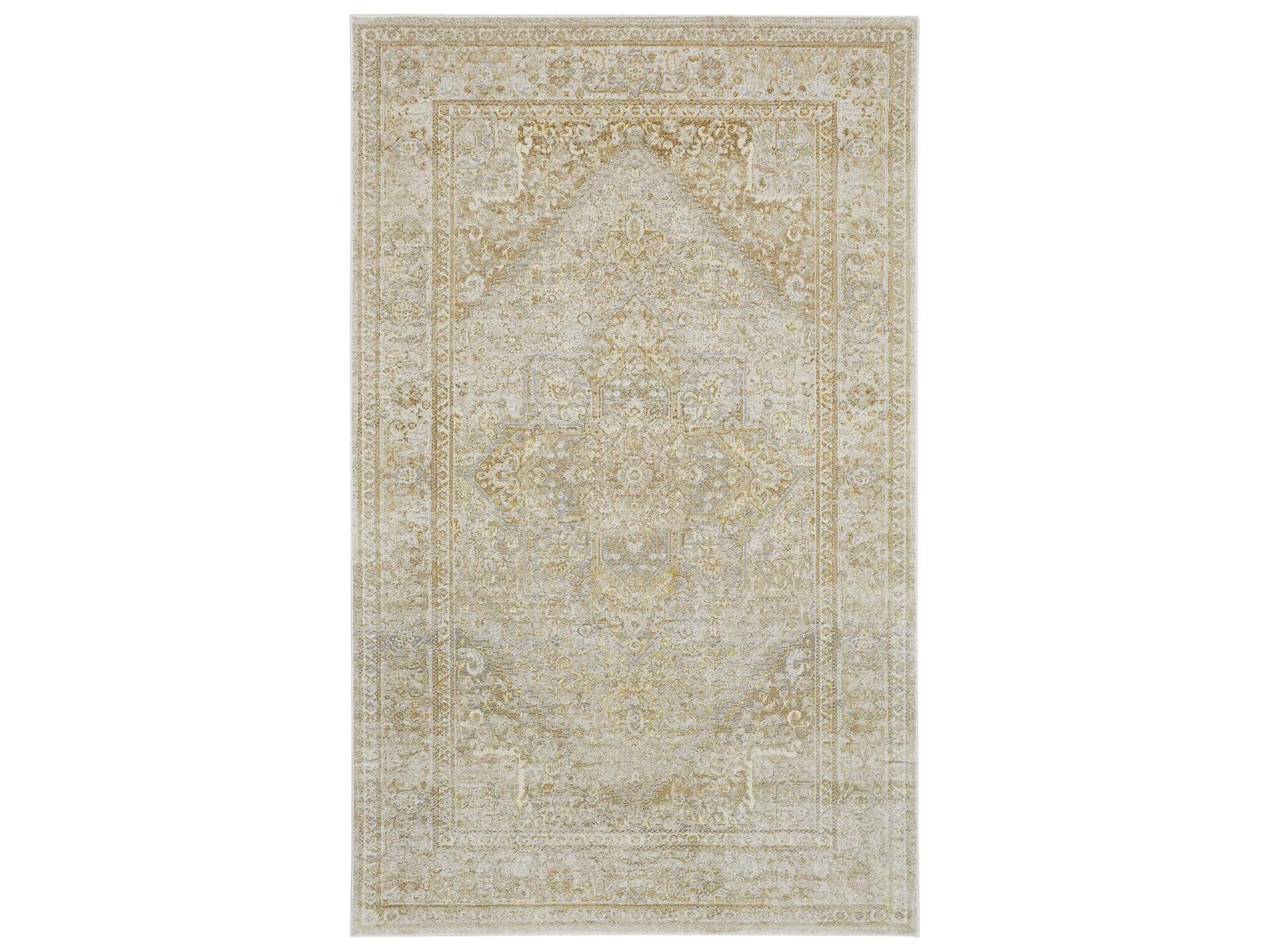 Aura Bordered Runner Area Rug