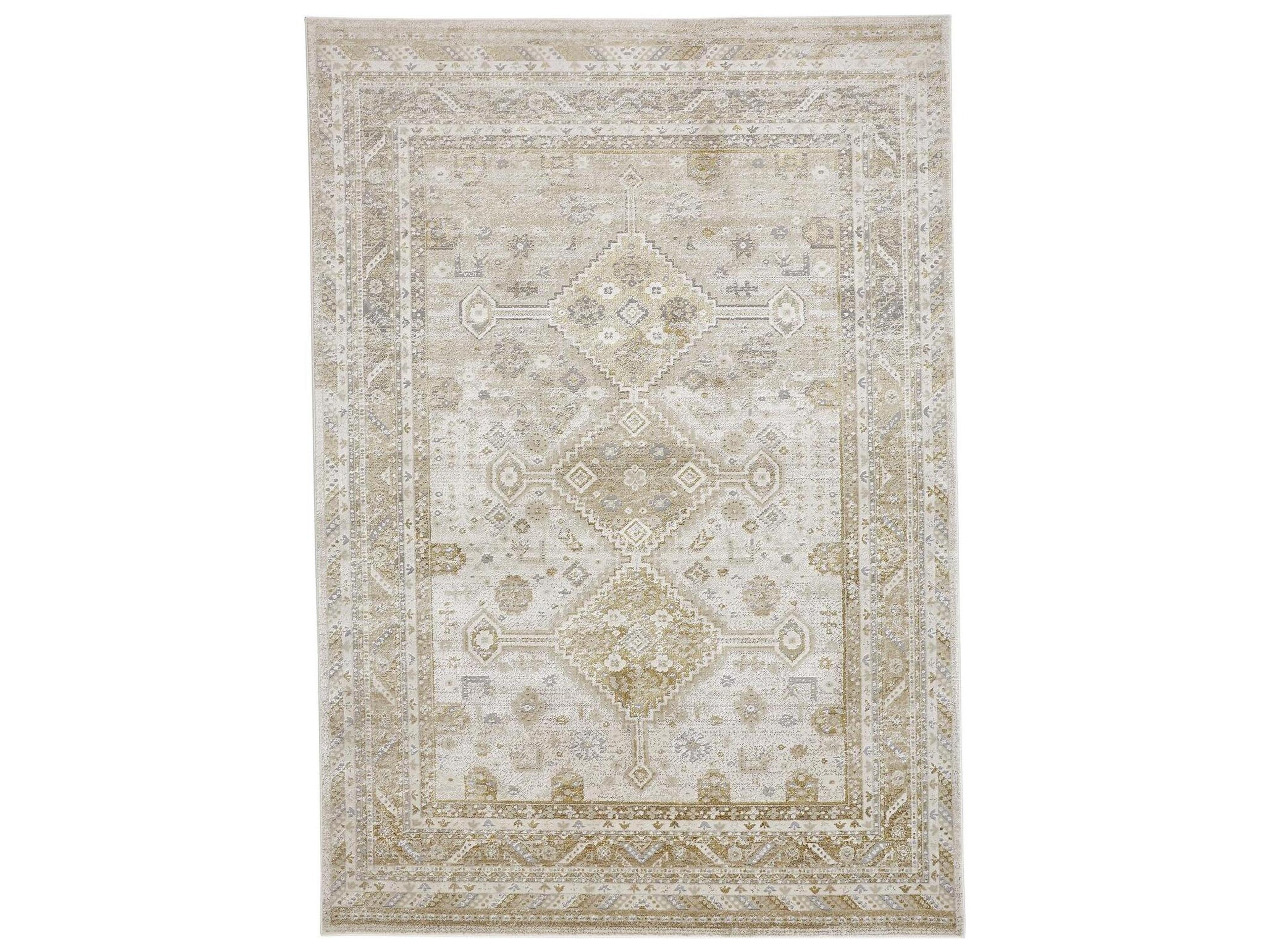 Aura Bordered Runner Area Rug