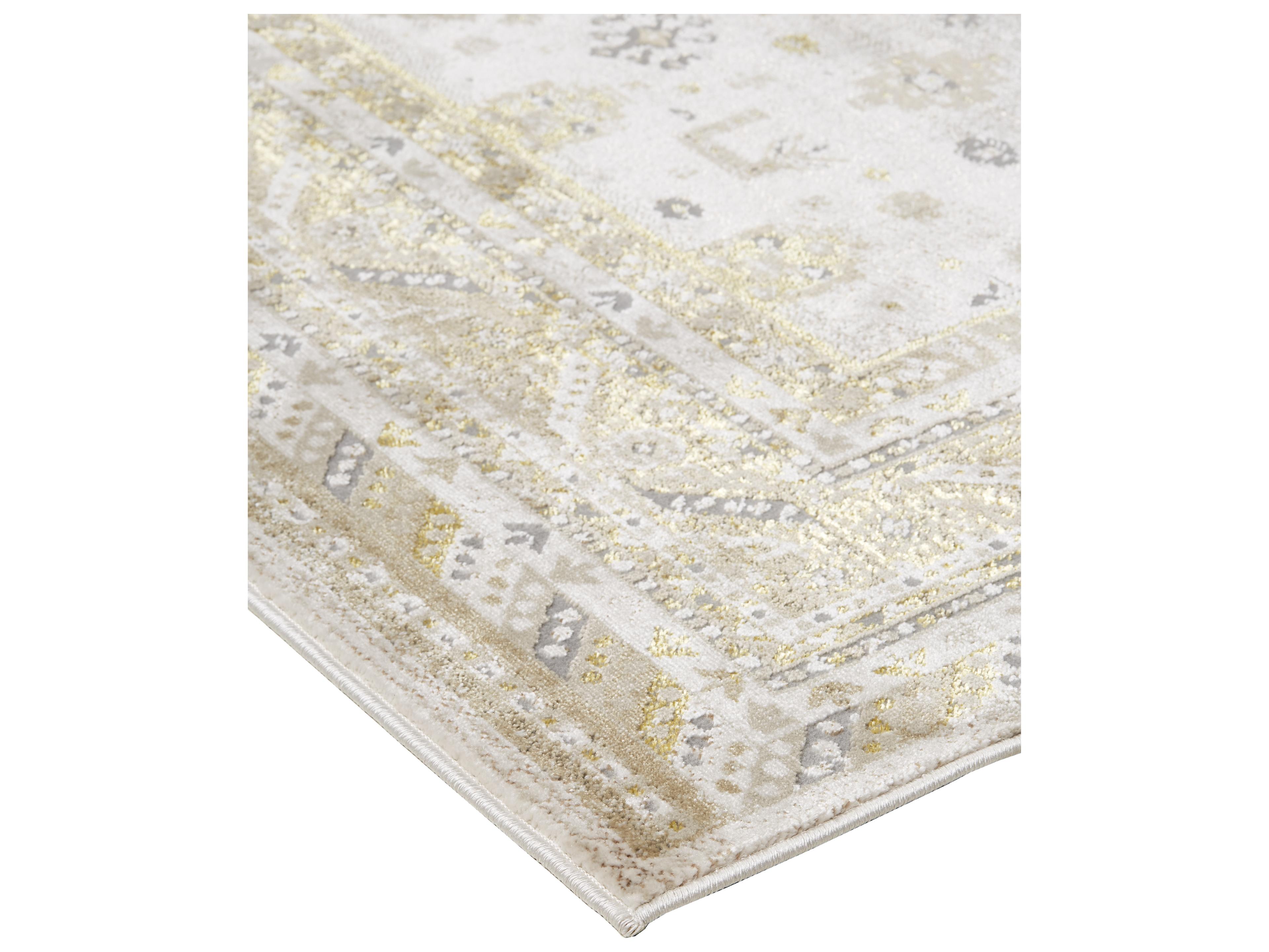 Feizy Rugs Aura Bordered Runner Area Rug