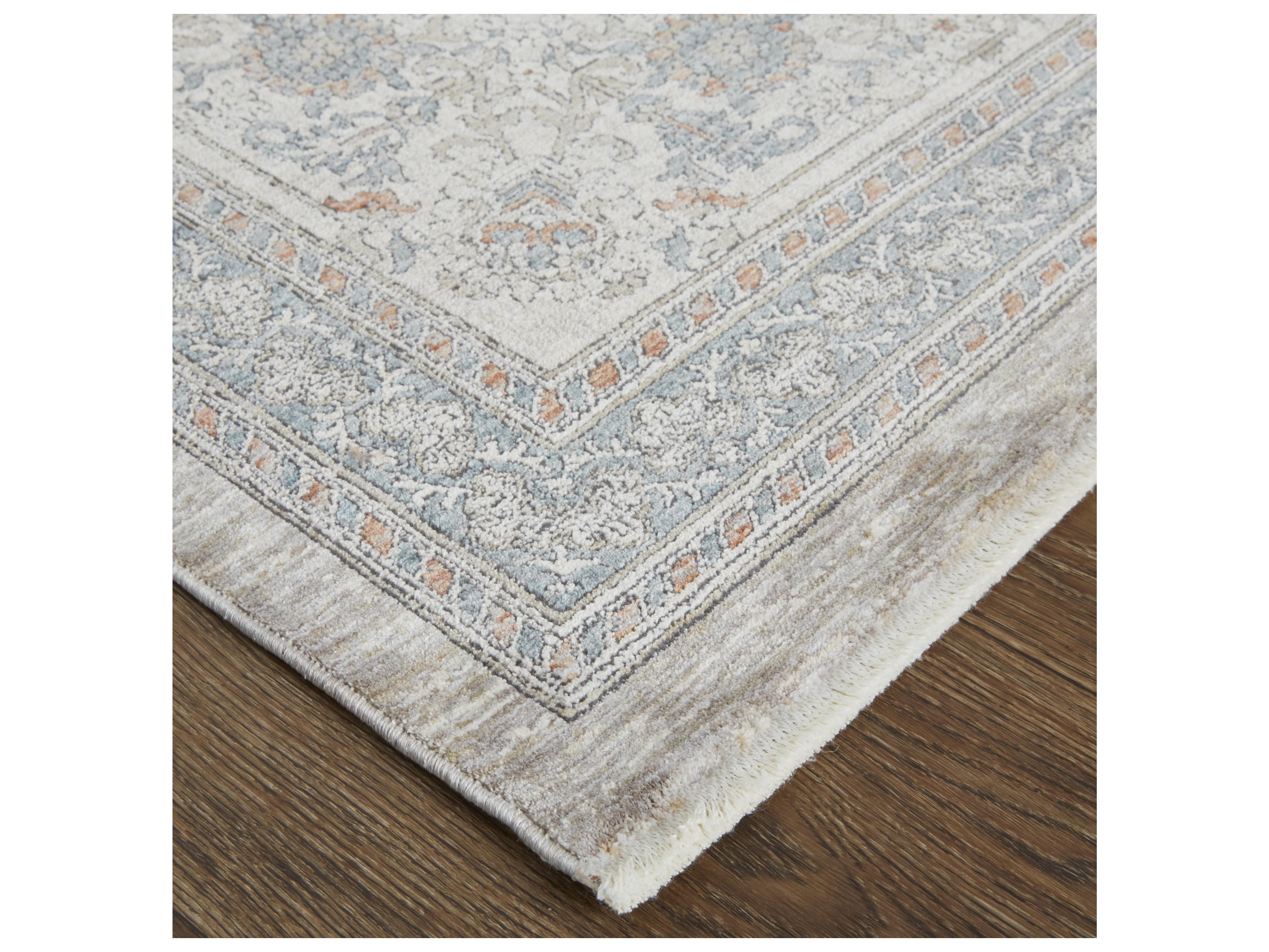 Feizy Rugs Marquette Bordered Runner Area Rug