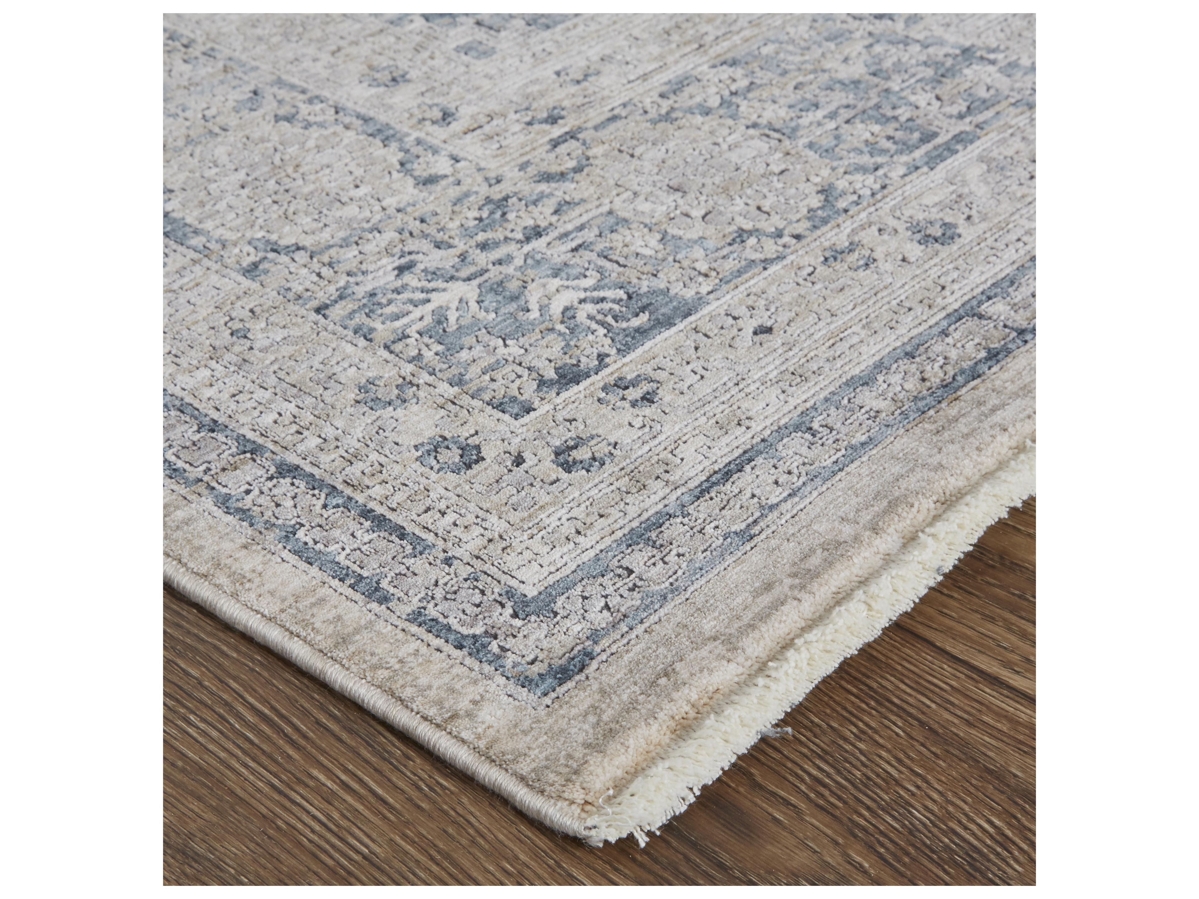 Feizy Rugs Marquette Bordered Runner Area Rug