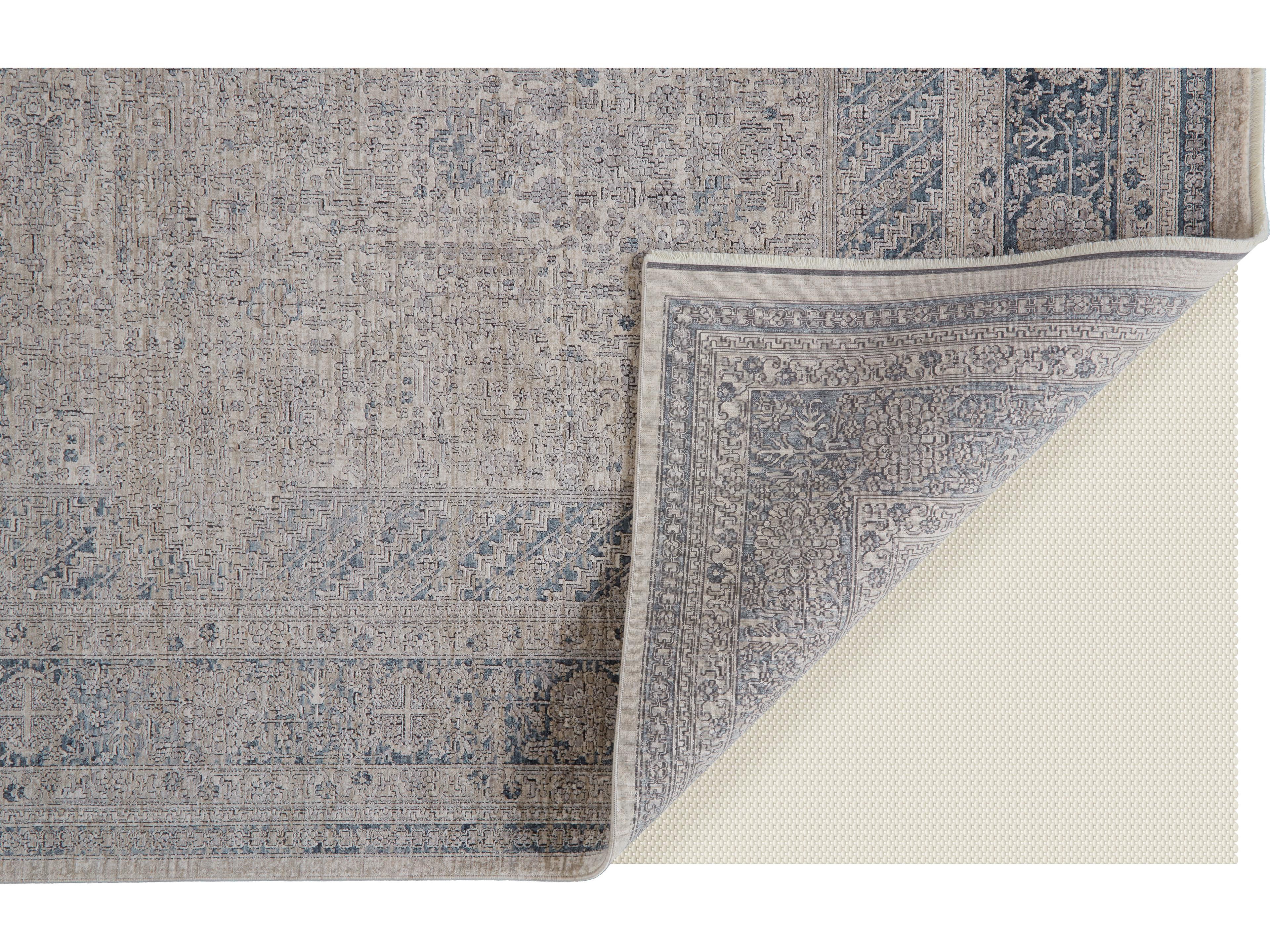 Feizy Rugs Marquette Bordered Runner Area Rug