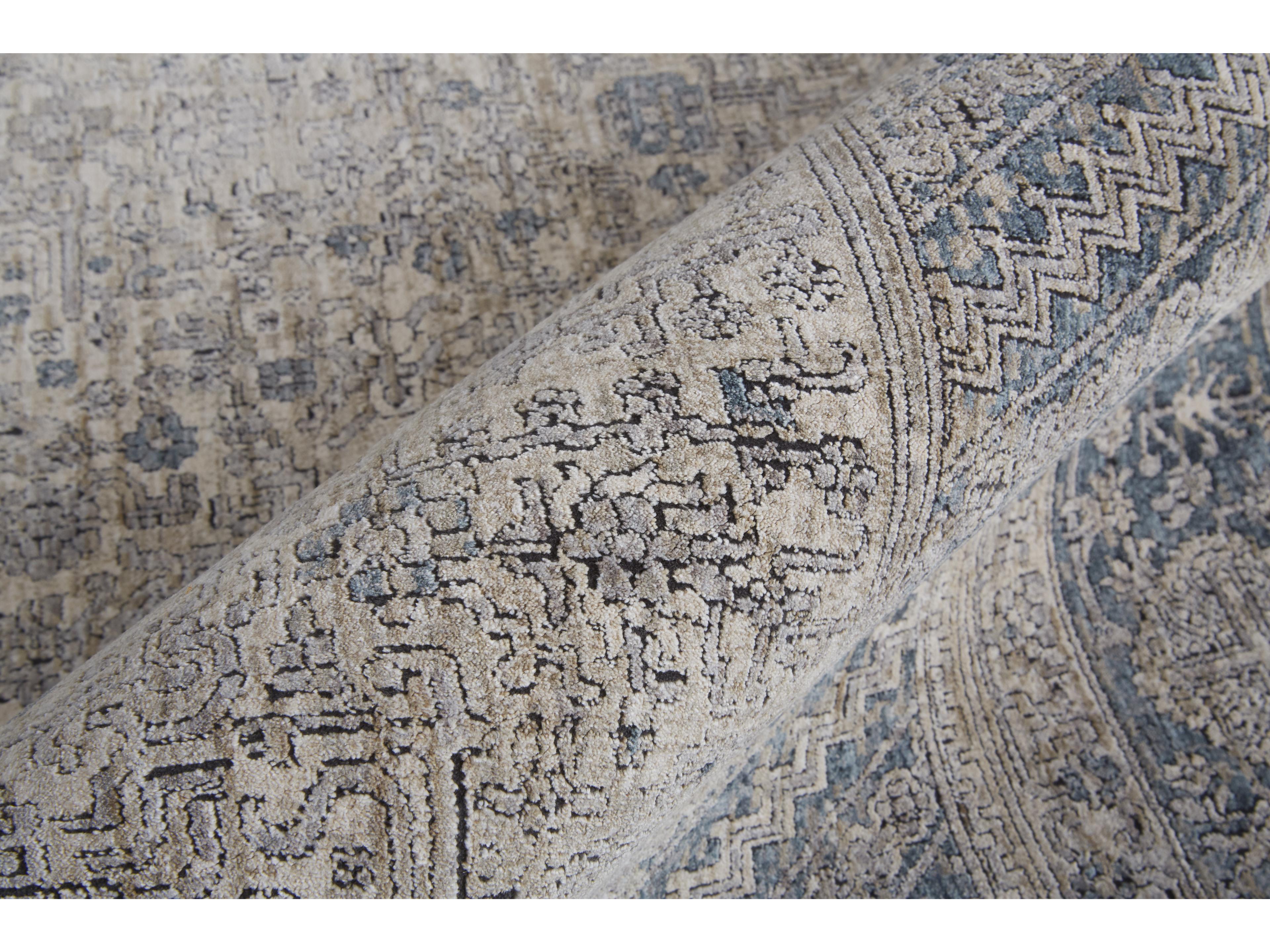 Feizy Rugs Marquette Bordered Runner Area Rug