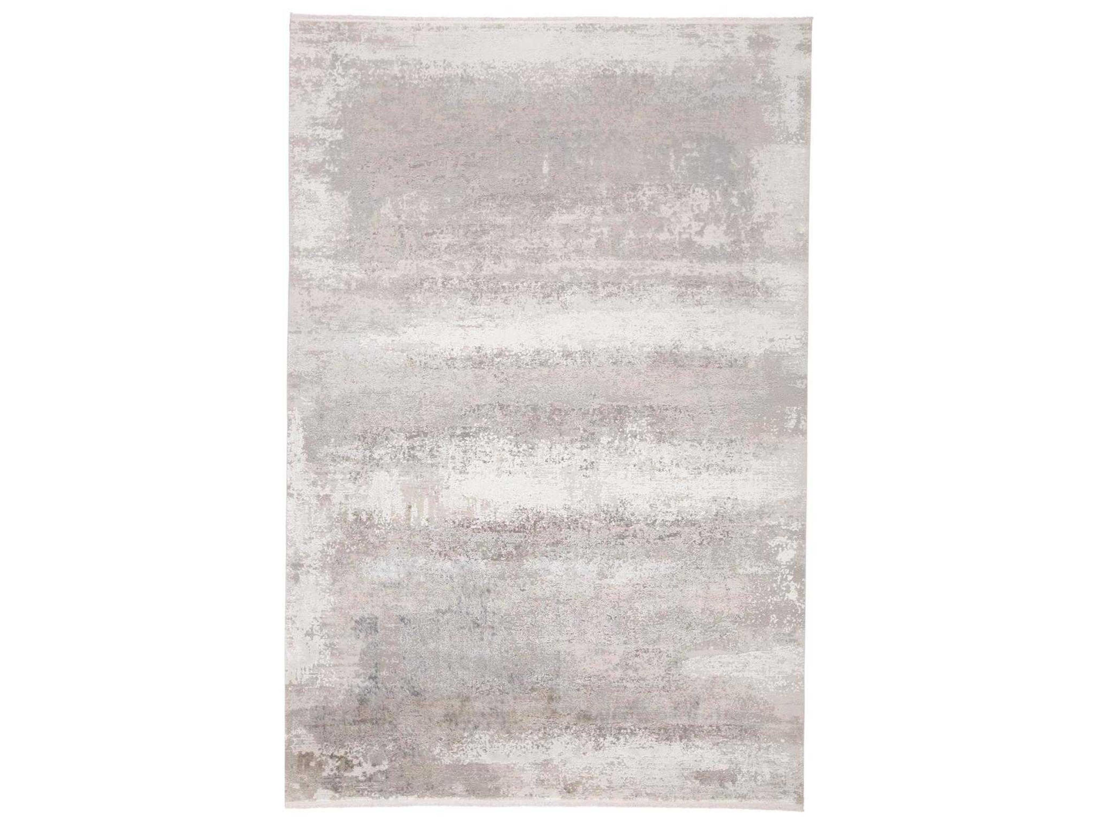 Cadiz Area Rug in Light Gray Abstract Modern