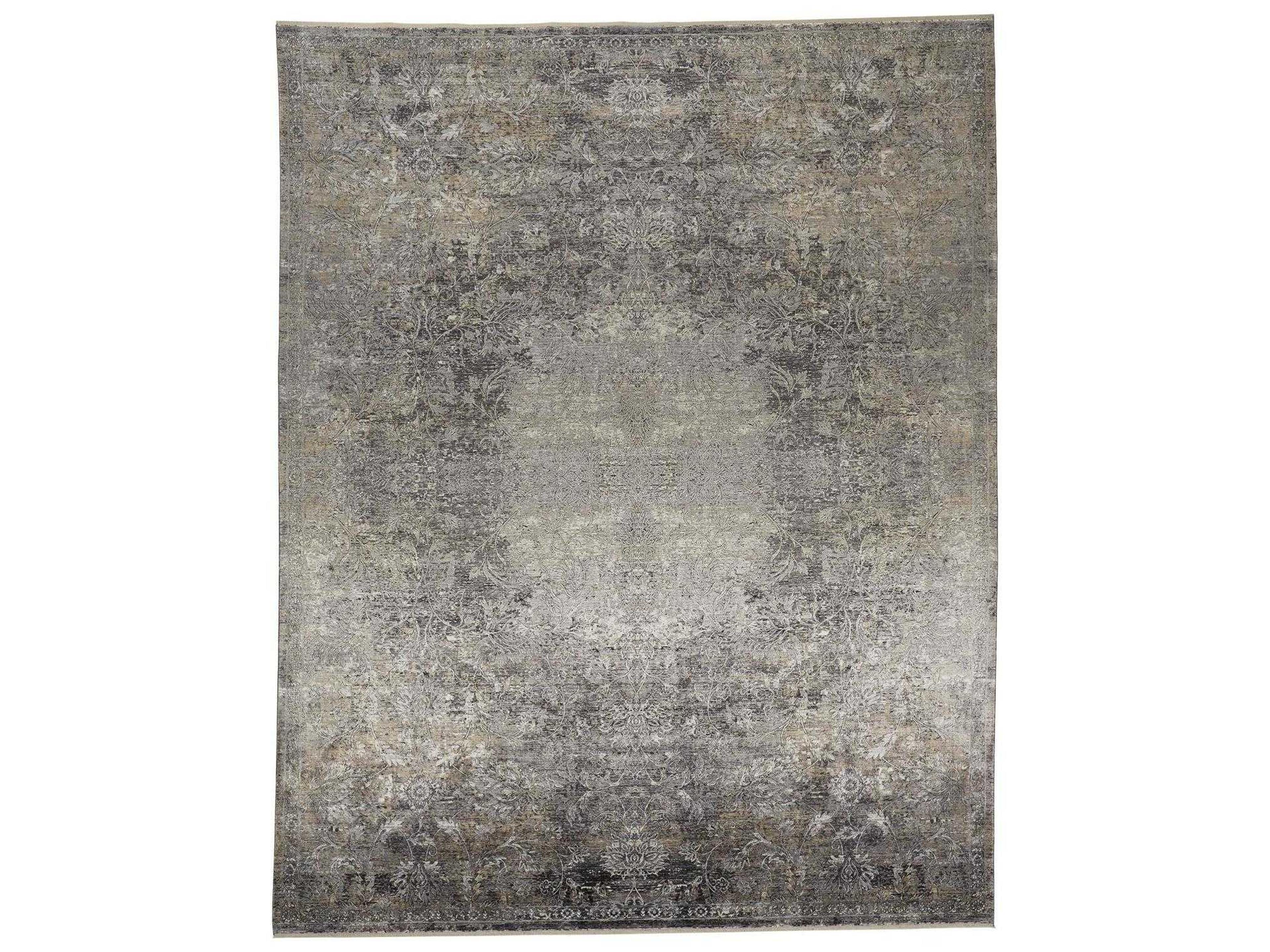 Sarrant Area Rug Stone Power Loomed Viscose