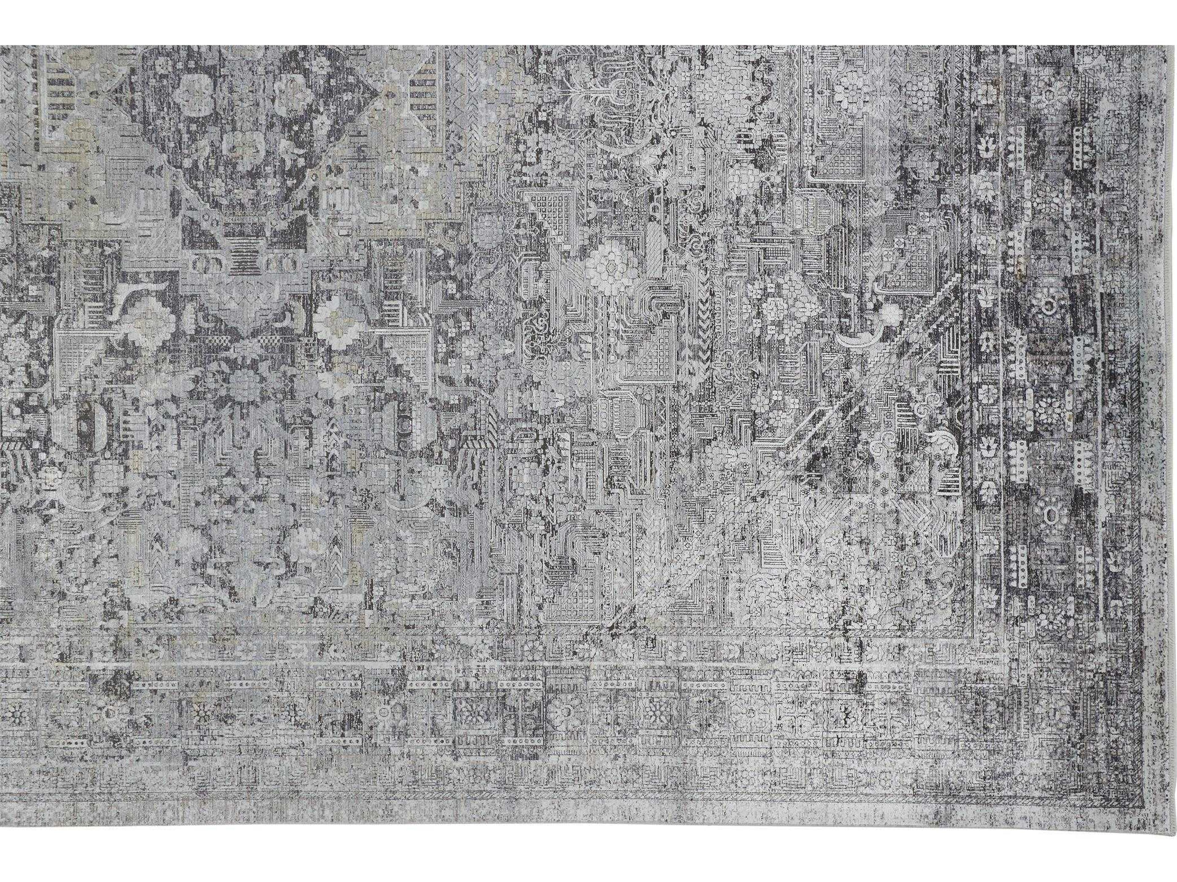Feizy Rugs Sarrant Bordered Area Rug