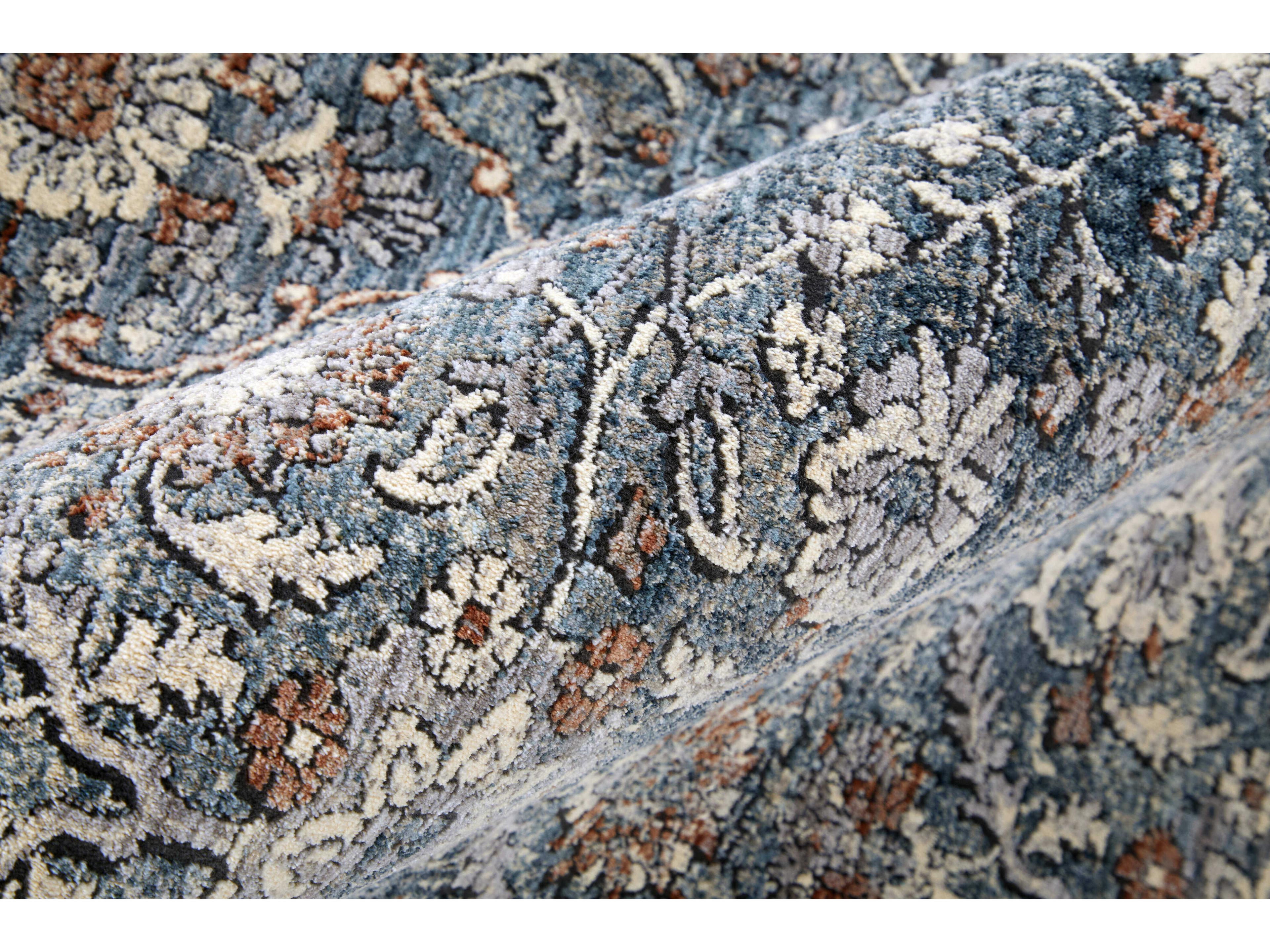 Feizy Rugs Marquette Bordered Runner Area Rug