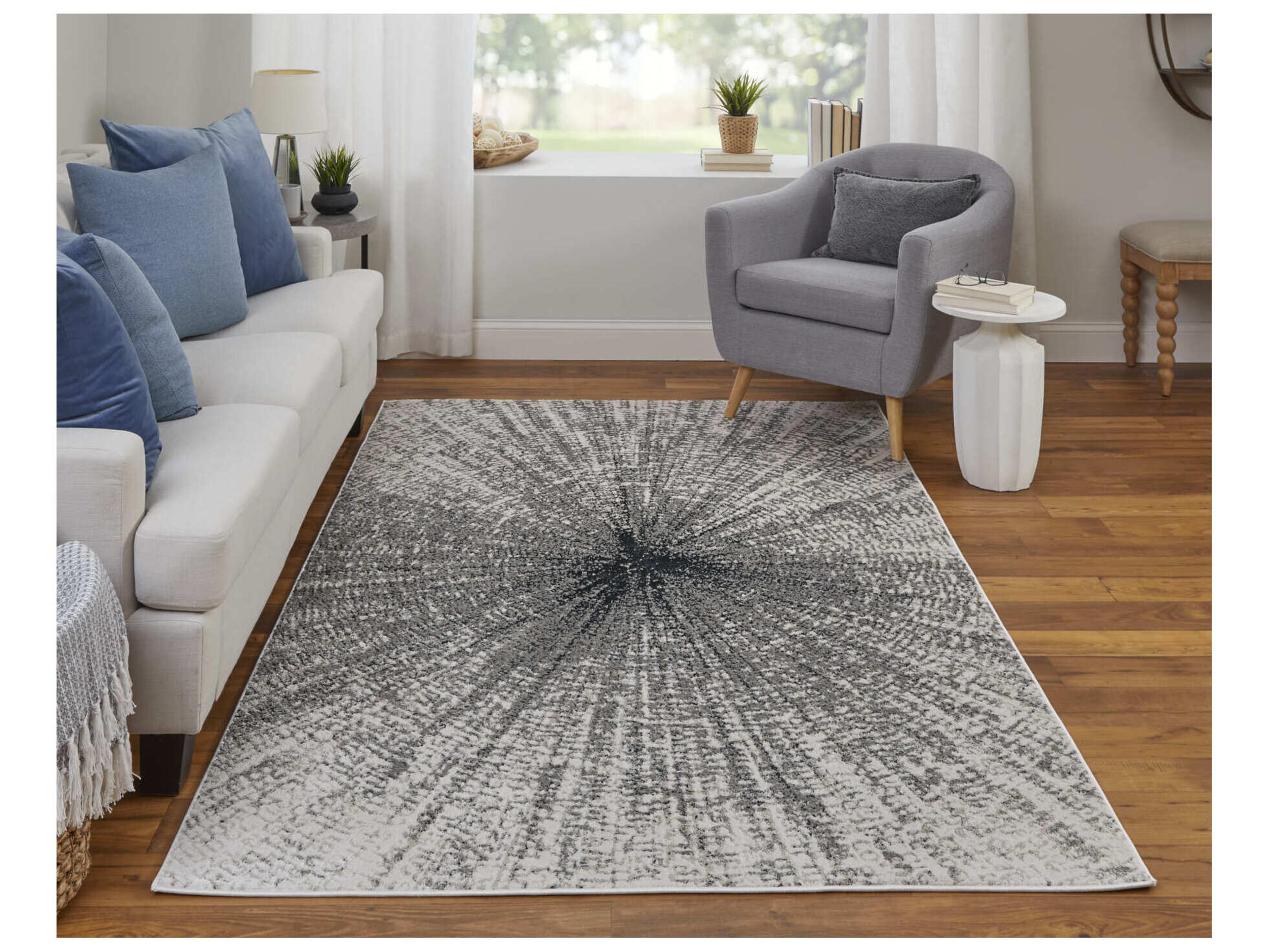 Feizy Rugs Micah Abstract Runner Area Rug