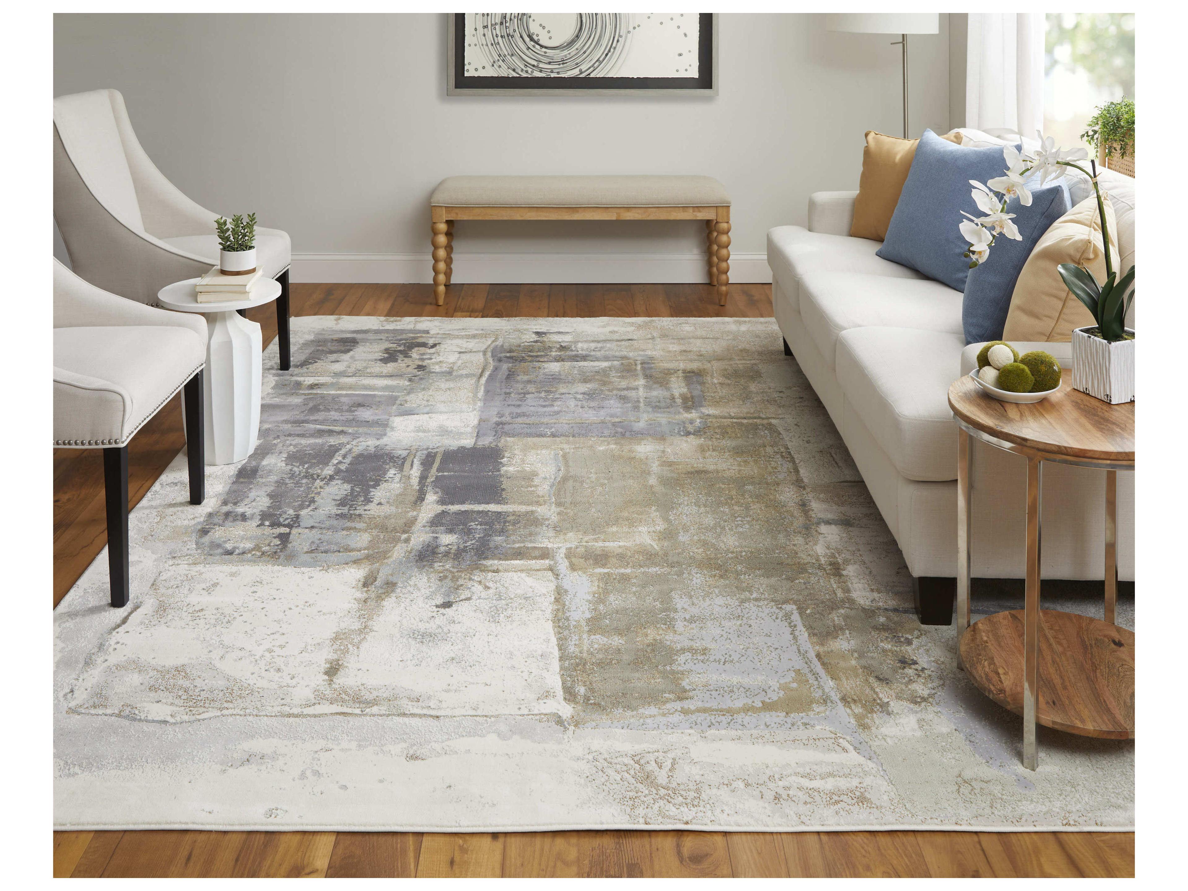 Feizy Rugs Clio Abstract Runner Area Rug