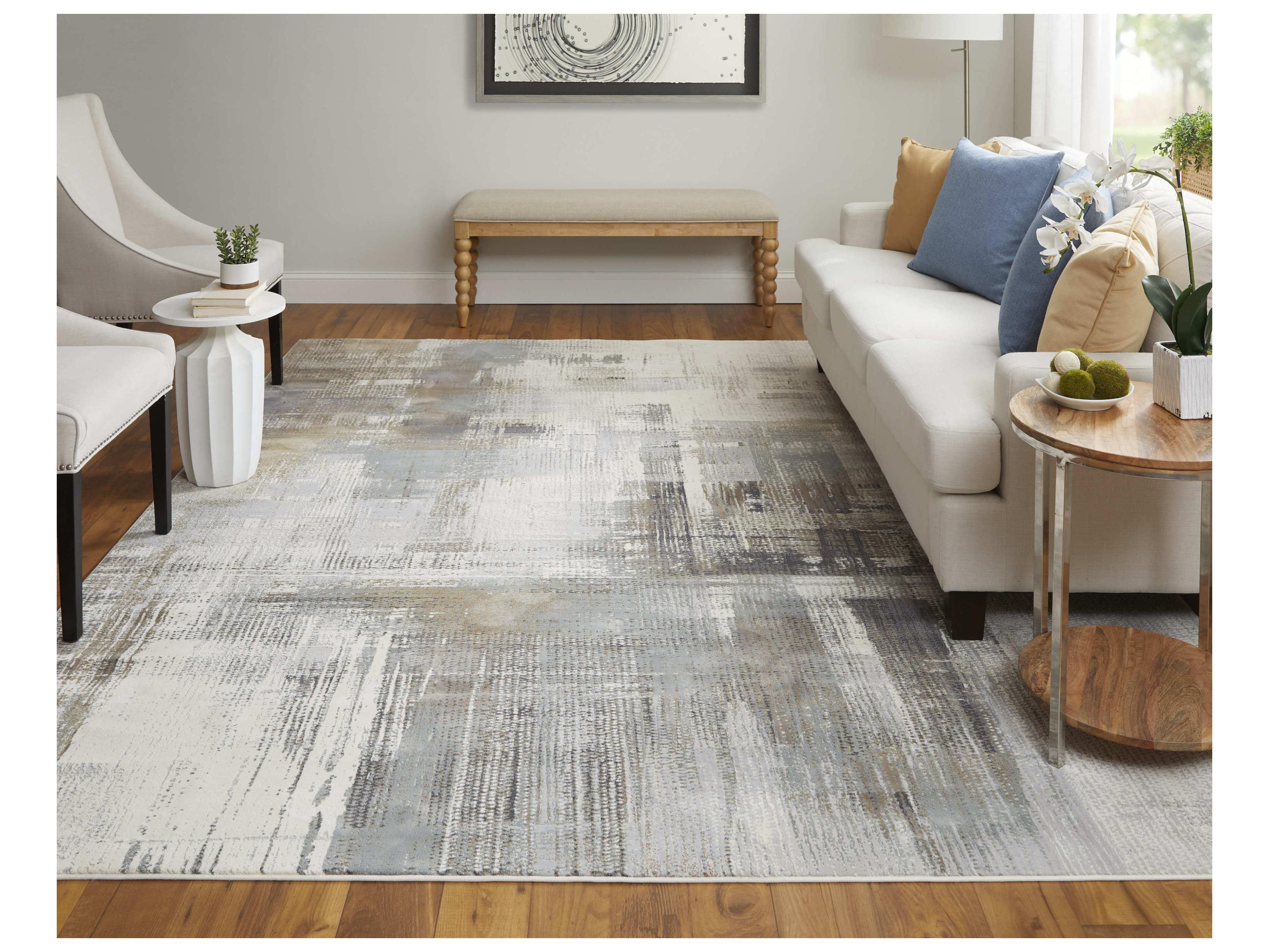 Feizy Rugs Clio Abstract Runner Area Rug